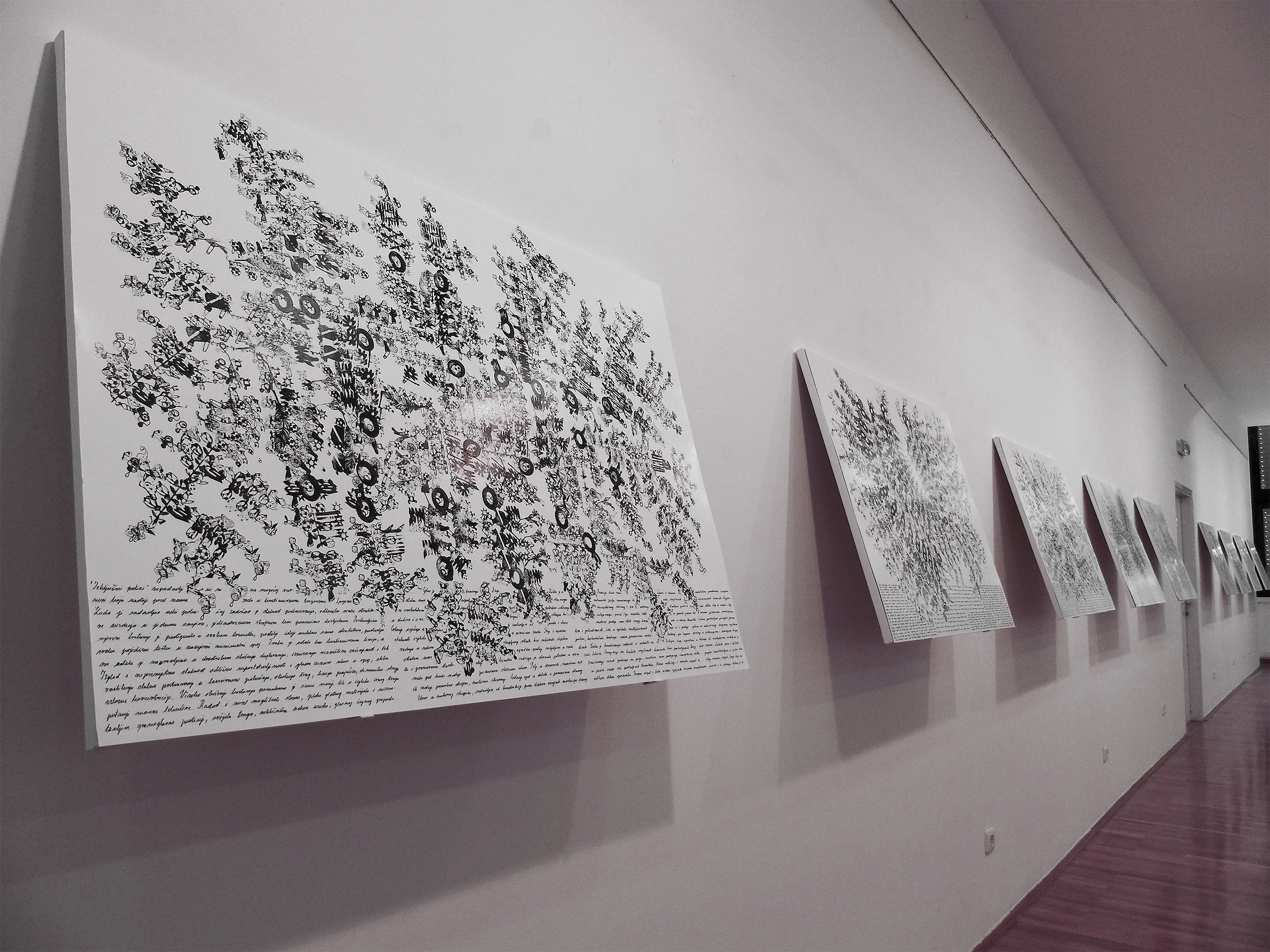 Synchrorasters, 2026, exhibition view