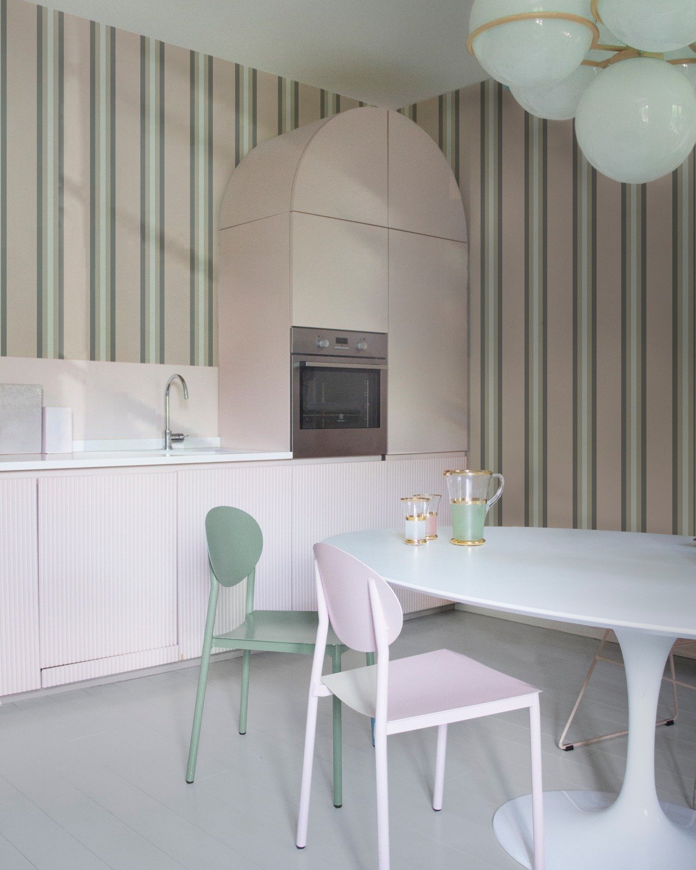 We choose stripes because they carry a timeless elegance&mdash;structured yet free, they bring harmony without shouting. In every line, there&rsquo;s a sense of order that gently holds the chaos of life, making space feel grounded and intentional.