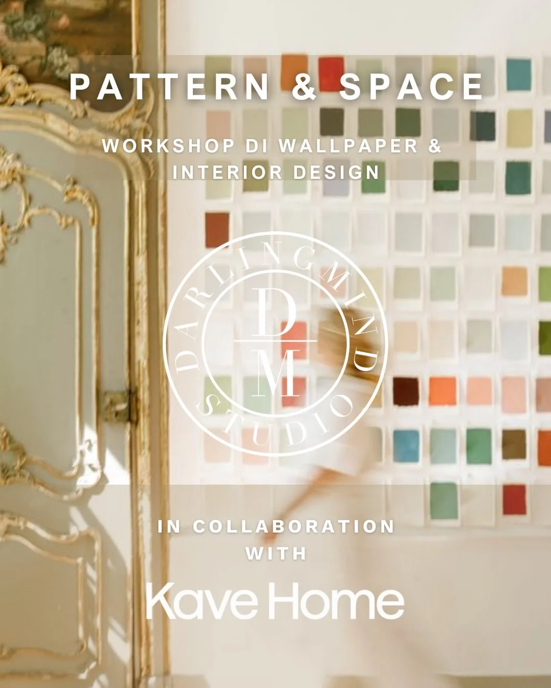 Sono felice di condividere questa nuova collaborazione tra Darlingmind Studio e Kave Home Torino.
Un incontro tra due mondi uniti dalla stessa visione: il design come atmosfera, esperienza ed emozione.
Da questo dialogo nasce Pattern &amp; Space, un 
