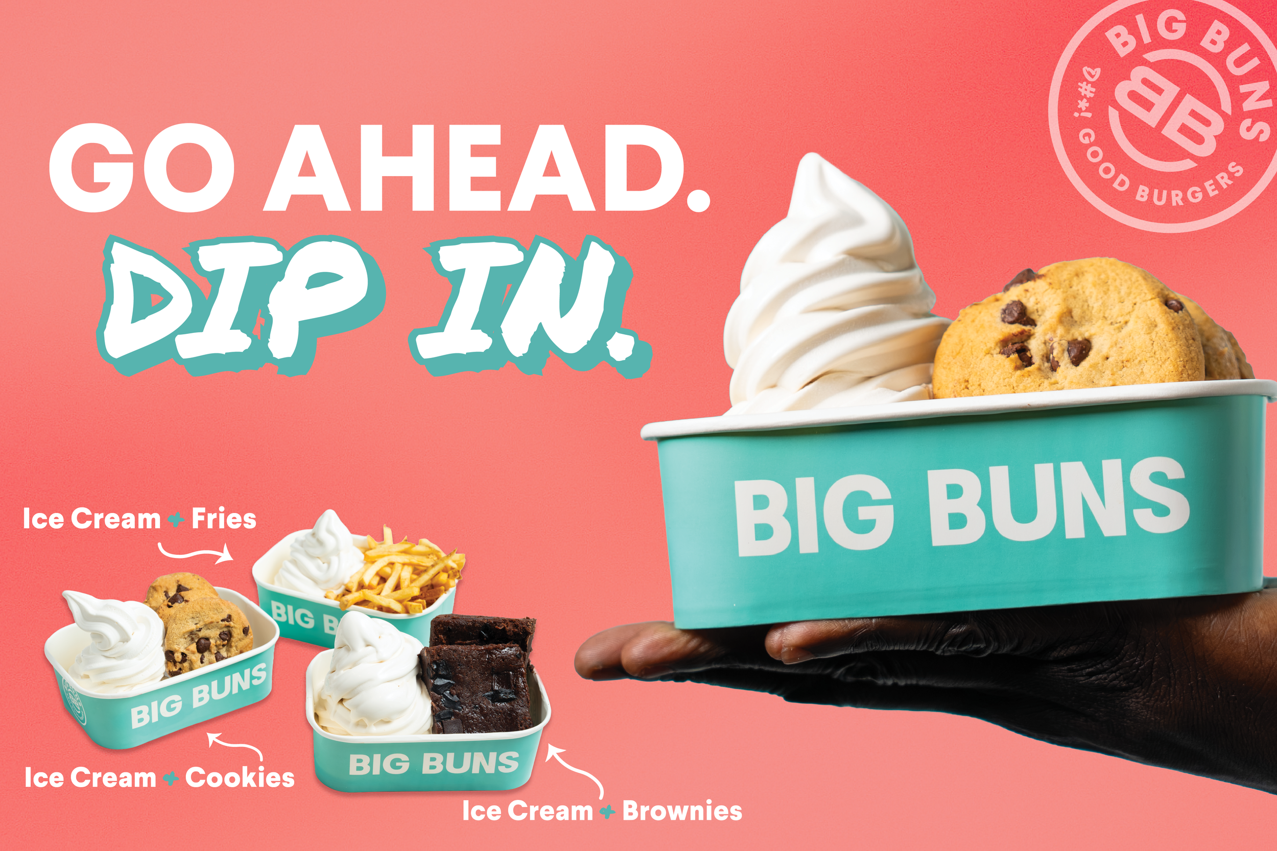 NEW! Go Ahead. Dip In.