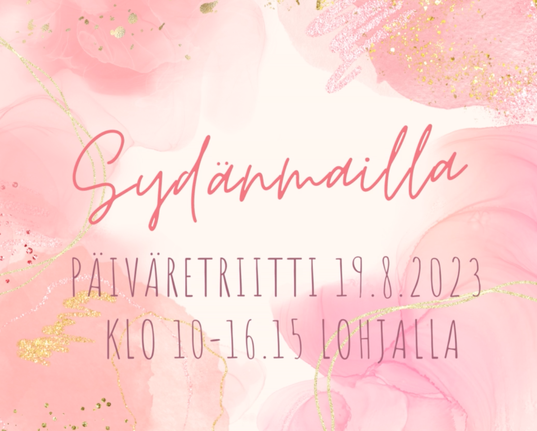 Sydänmailla päiväretriitti Lohjalla