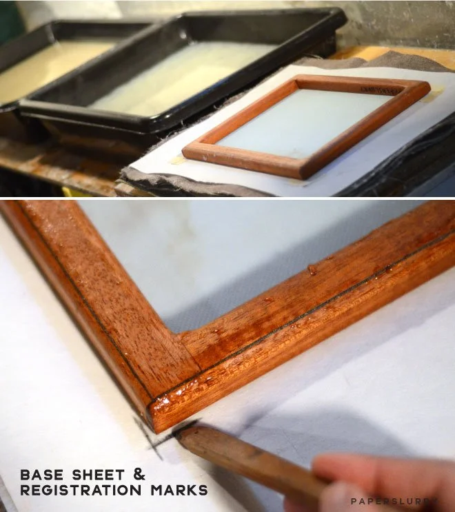 Papermaking Tutorial Couch It! Papermaking Tutorial for Embedding Materials — Paperslurry