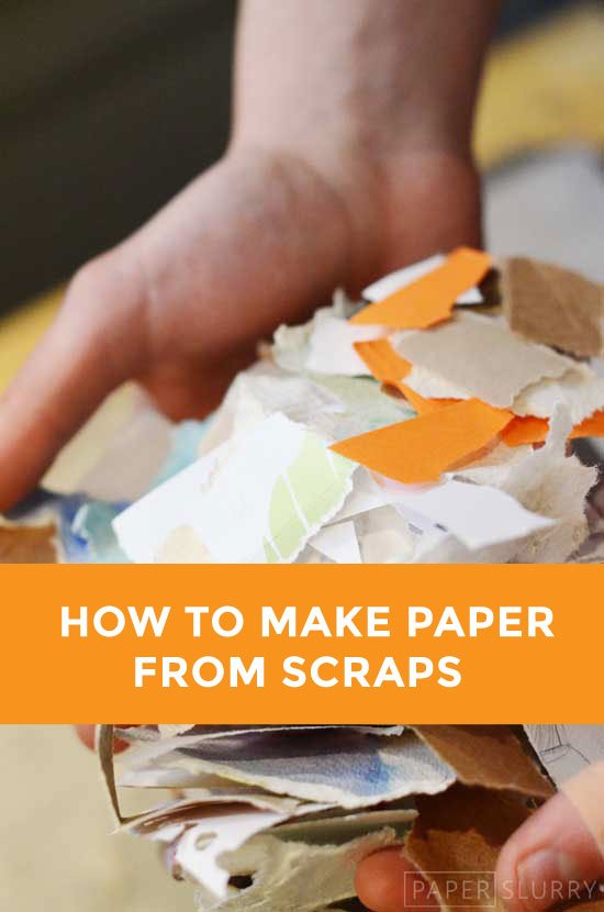 How-to: Make Handmade Paper • Crafting a Green World