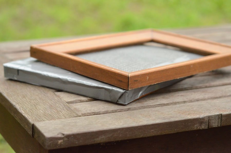 Square 5x5 Mold and Deckle — Wooden Deckle Papermaking Kits And Supplie