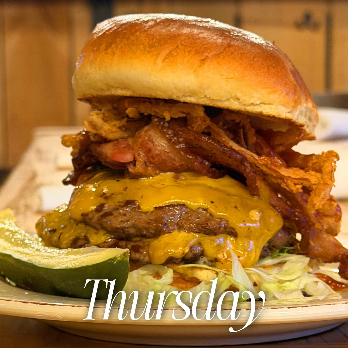 We&rsquo;re excited to kick off the week on the farm!

🍔 Thursday &mdash; Smash Burger Night from 4&ndash;8 PM
Come hungry and cozy up for a delicious night on the farm. 10% Off all Food &amp; Drinks in the Cafe!!

🎤 Friday &mdash; Open 4-8pm. Join