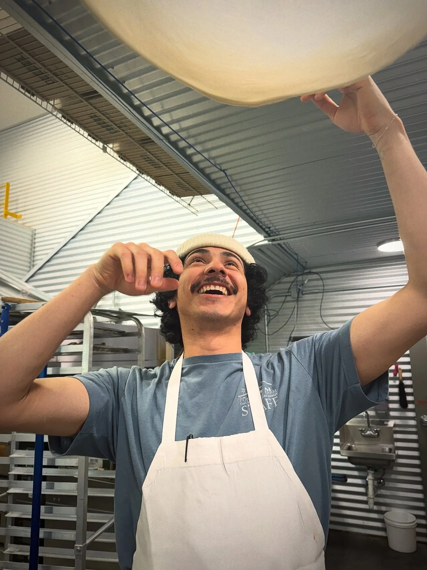 ⭐️Employee Spotlight⭐️
Name: Jordan Bussey
Hometown: Harbor Springs
Position at the farm? Line Cook
How long have you worked at Pond Hill? 
8 months
Tell me a fun fact about you: I&rsquo;m Native American!
What are your hobbies? Mountain Biking, Clim