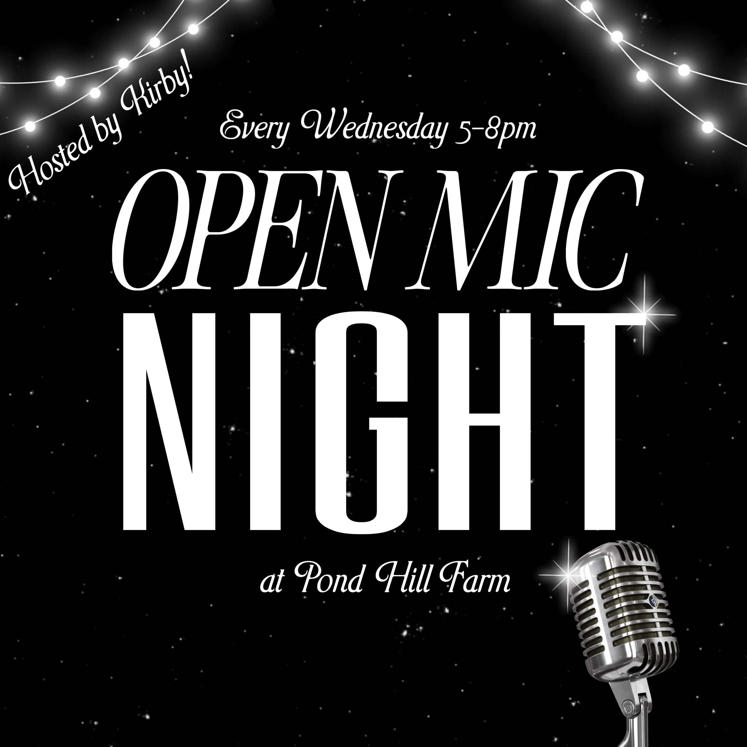 Open Mic Night with Kirby
