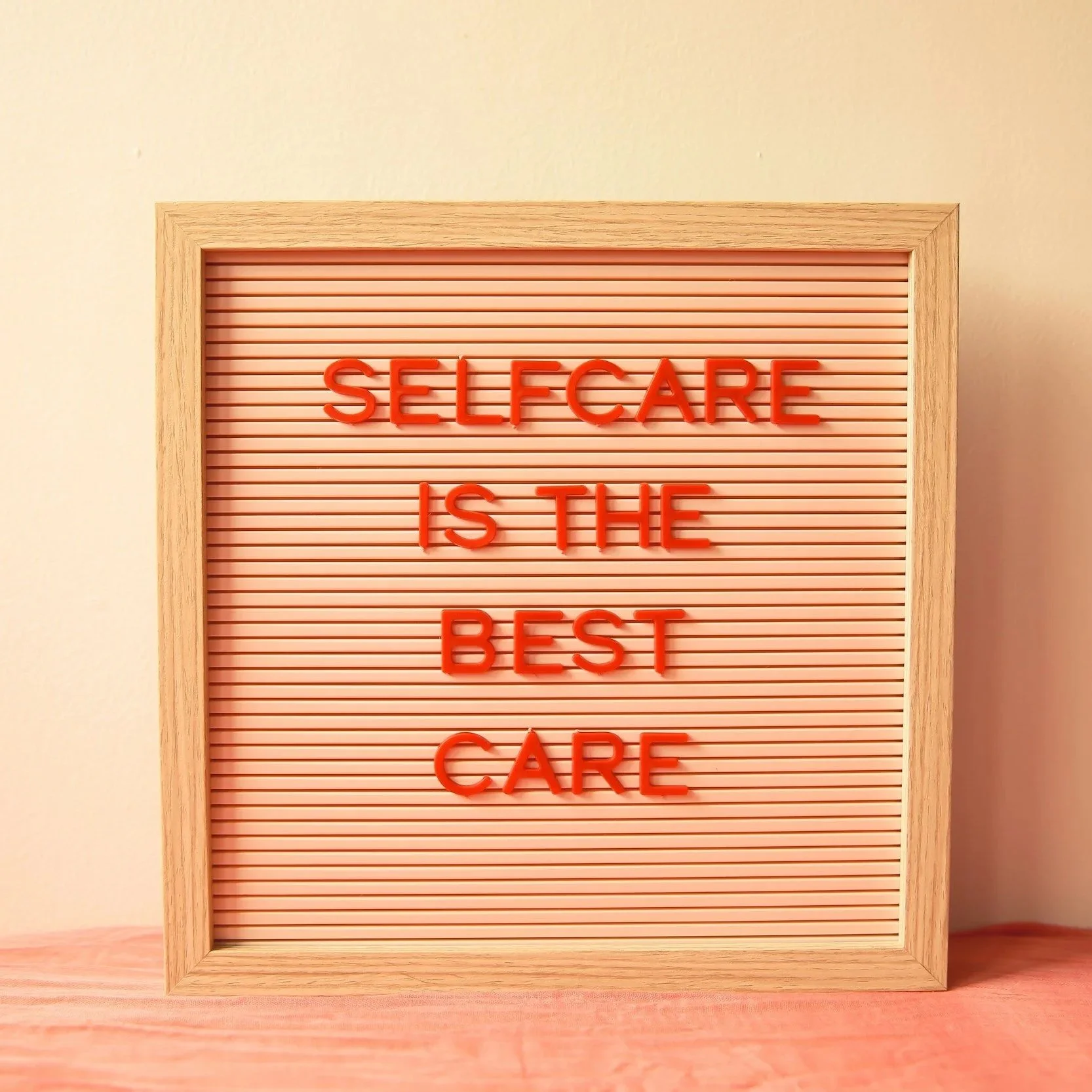 when self-care feels selfish