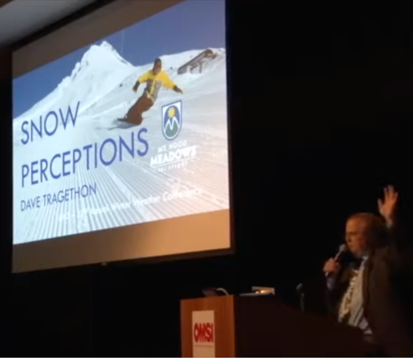 American Meteorological Society — Winter Weather Conference reflects the range of environments where strategic communications work lives — including rooms full of experts who need a communicator, not just another presenter.