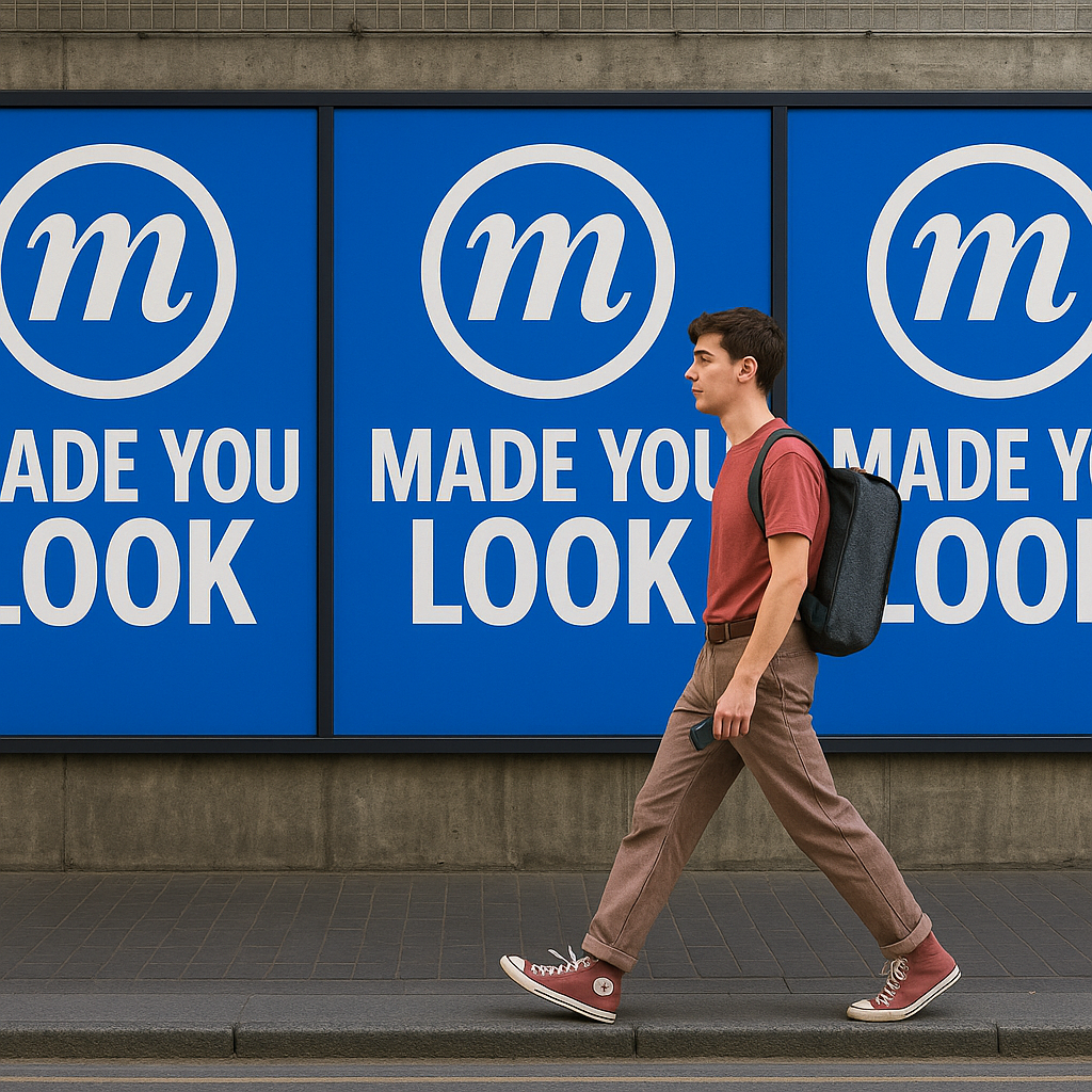OOH posters for big brand campaigns are a key part of the marketing mix. Whether it's A0 size or larger to wrap around a building or structure, we can help. 