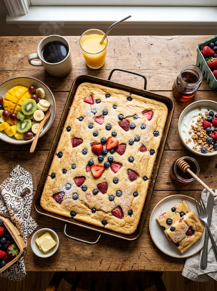 Kodiak Sheet Pan Pancakes
