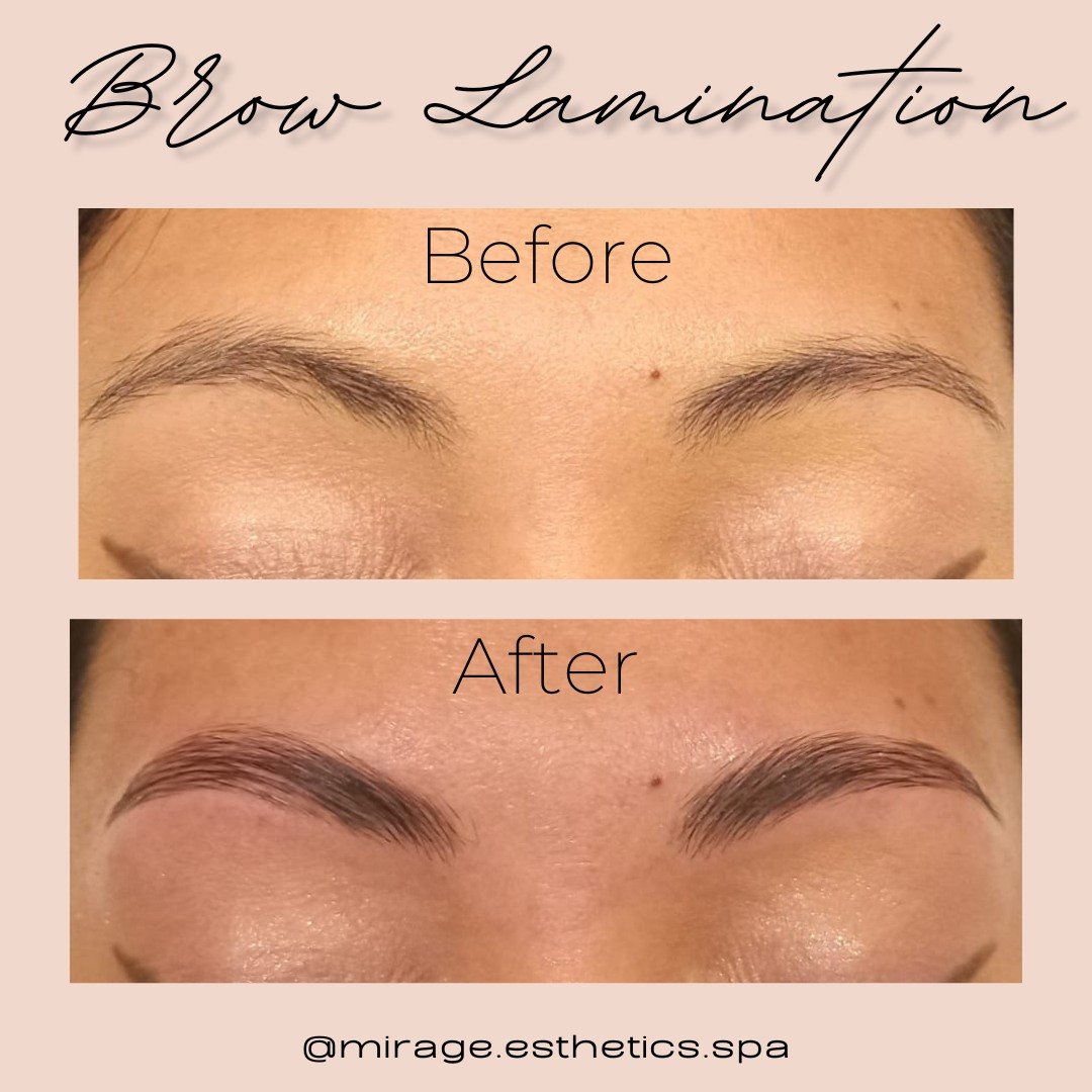 Look at these AMAZING results from our new treatment ✨Brow lamination and tint ✨
Book yours now with the introductory price of $75 only available in May! 

🔴Brow shaping is available as an add-on to this treatment only.

Book online💻 or call us at 