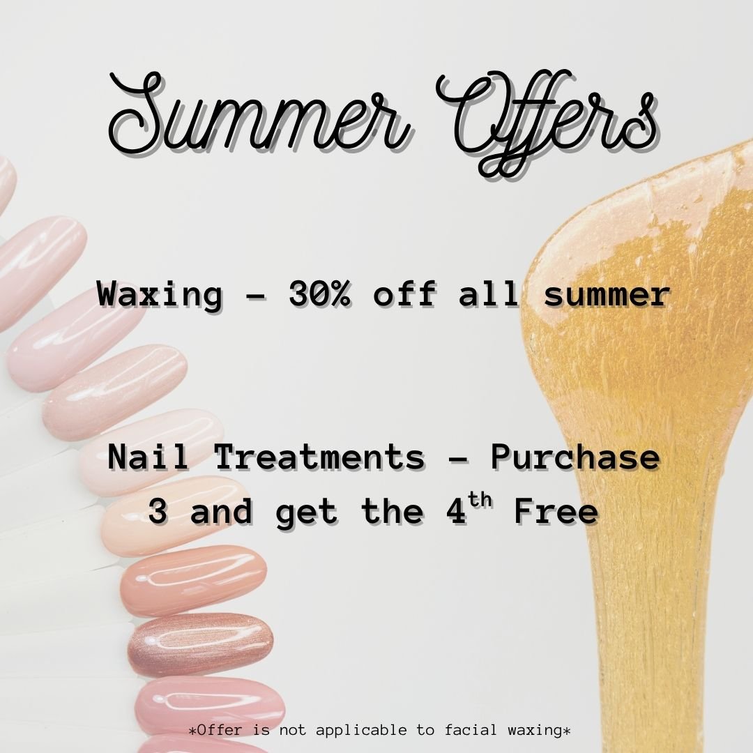 ☀️ Summer just got more fabulous at Mirage! ☀️

🌿 Enjoy 30% OFF waxing treatments &ndash; smooth skin, summer-ready!
💅 Treat yourself to flawless nails: Buy 3 nail treatments, get the 4th FREE!

It&rsquo;s the perfect time to refresh, glow, and fee