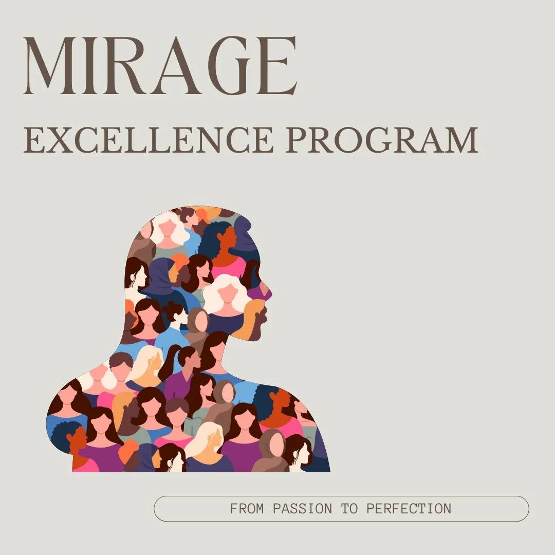 ✨ Introducing the Mirage Excellence Program ✨

At Mirage Esthetics Spa, we believe true beauty begins with skill, care, and passion. Our Excellence Program is designed for newly graduated estheticians to refine their craft, gain valuable work experie