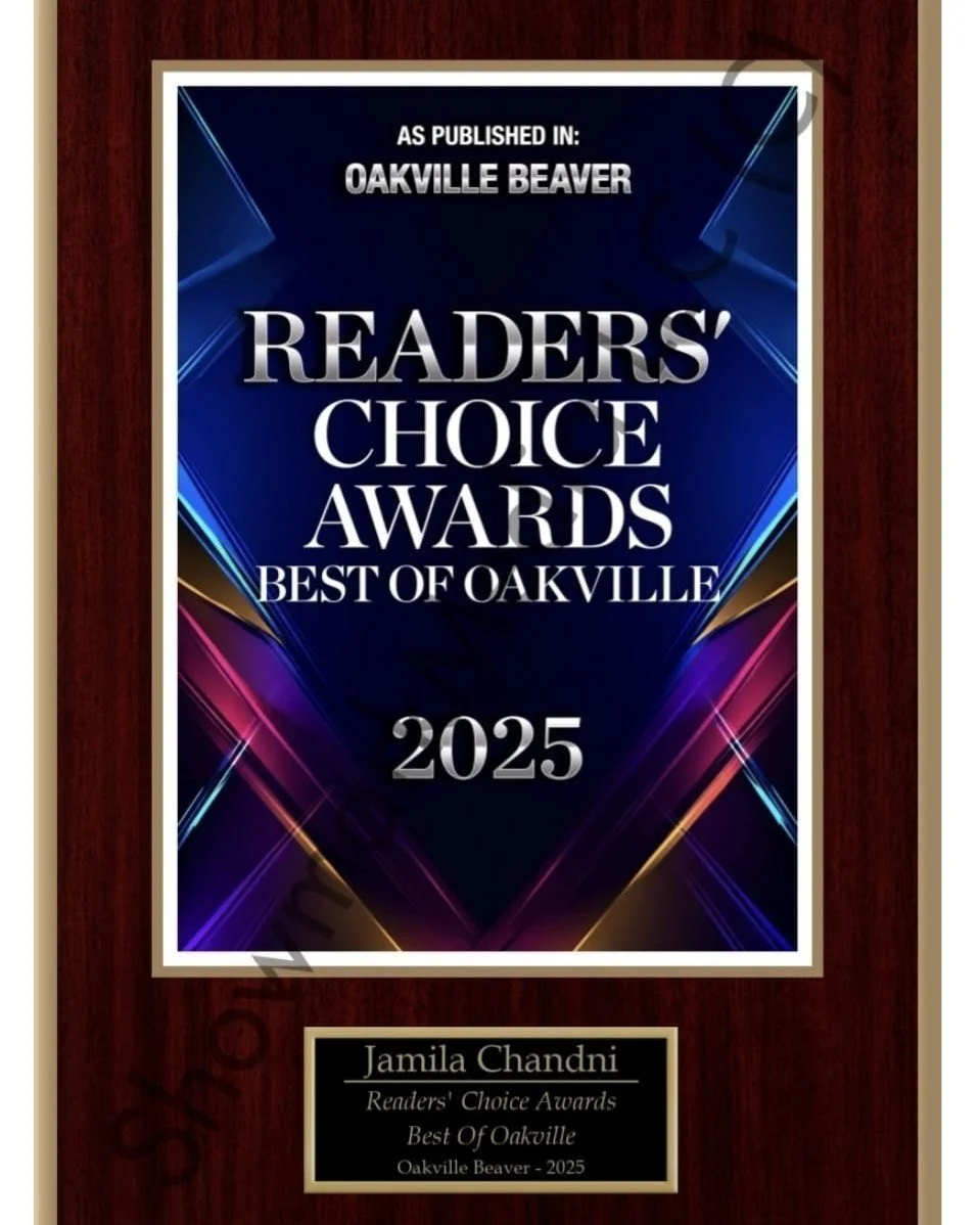 ✨ We&rsquo;re beyond proud to share this exciting news! ✨
Our very own Jamila Chandni has been voted 2025 Reader&rsquo;s Choice Award &ndash; Best of the Best Esthetician in Oakville! 🏆💛

Jamila&rsquo;s passion, skill, and genuine care shine throug