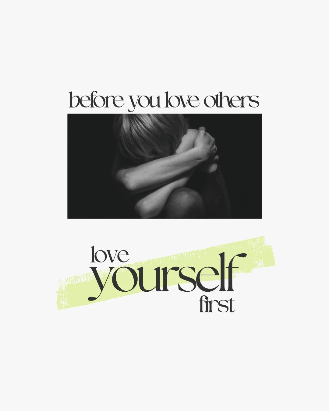 &ldquo;Before you love others, love yourself first.&rdquo;

It&rsquo;s a simple quote, but an important reminder. We often give so much of our time, care, and energy to others that we forget to offer the same kindness to ourselves. 🌿

💖 Loving your