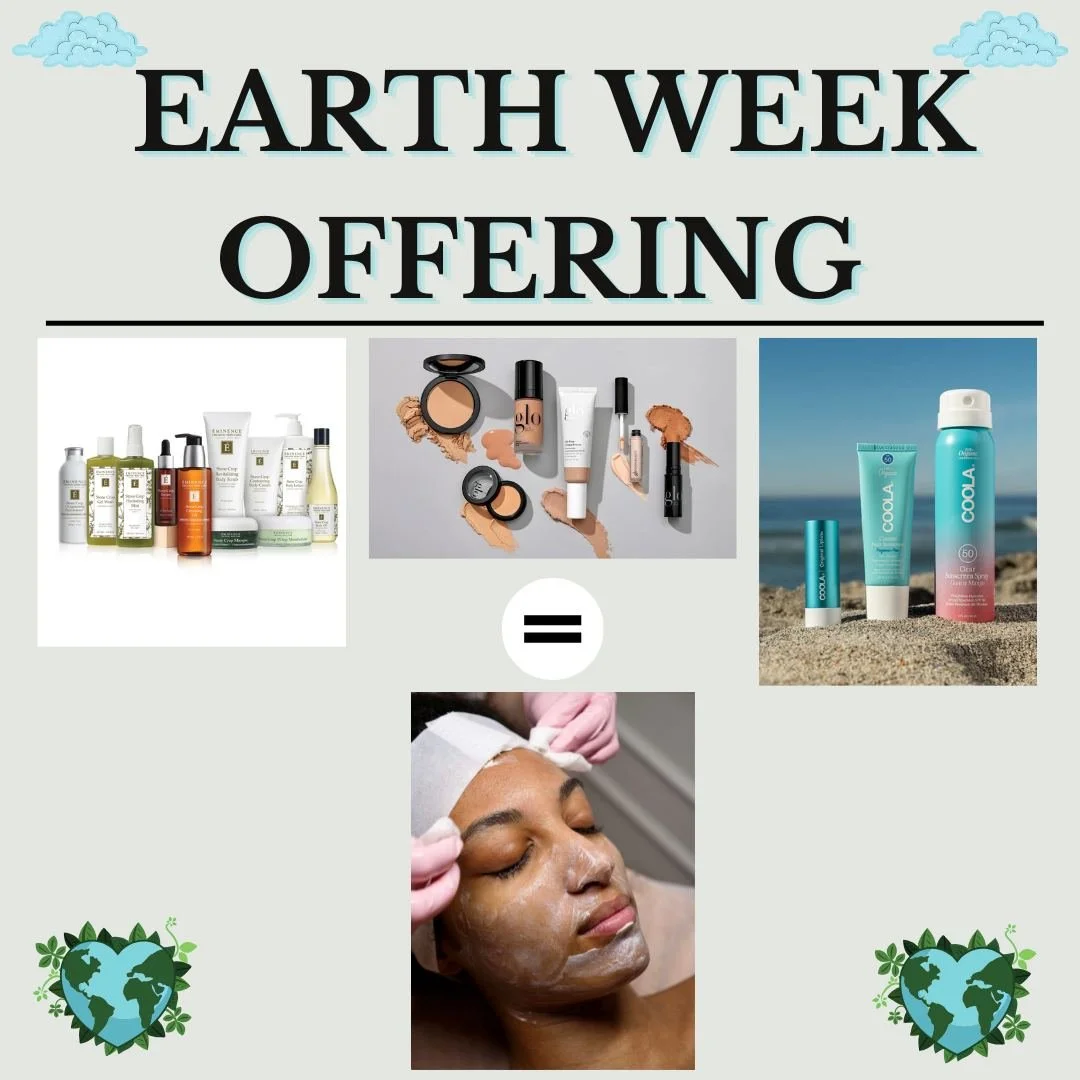 🌎🌿EARTH WEEK OFFERING 🌿🌎

This Earth Week, we&rsquo;re celebrating beauty that&rsquo;s better for your skin and the planet.

🌱Enjoy a complimentary Mirage Mini Glow Facial (valued at $100) when you spend $200 (before tax) or more in our clean be