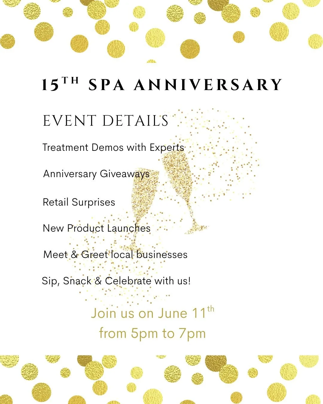 Celebrate 15 Years of Mirage Memories 🎉 with something a little different this year ✨

To mark our 15th Spa Anniversary, we&rsquo;re offering exclusive 15&ndash;20 minute Treatment Demos ⏱️ designed for clients who are curious to explore something n