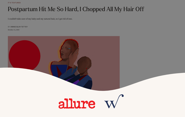 Postpartum Hit Me So Hard, I Chopped All My Hair Off