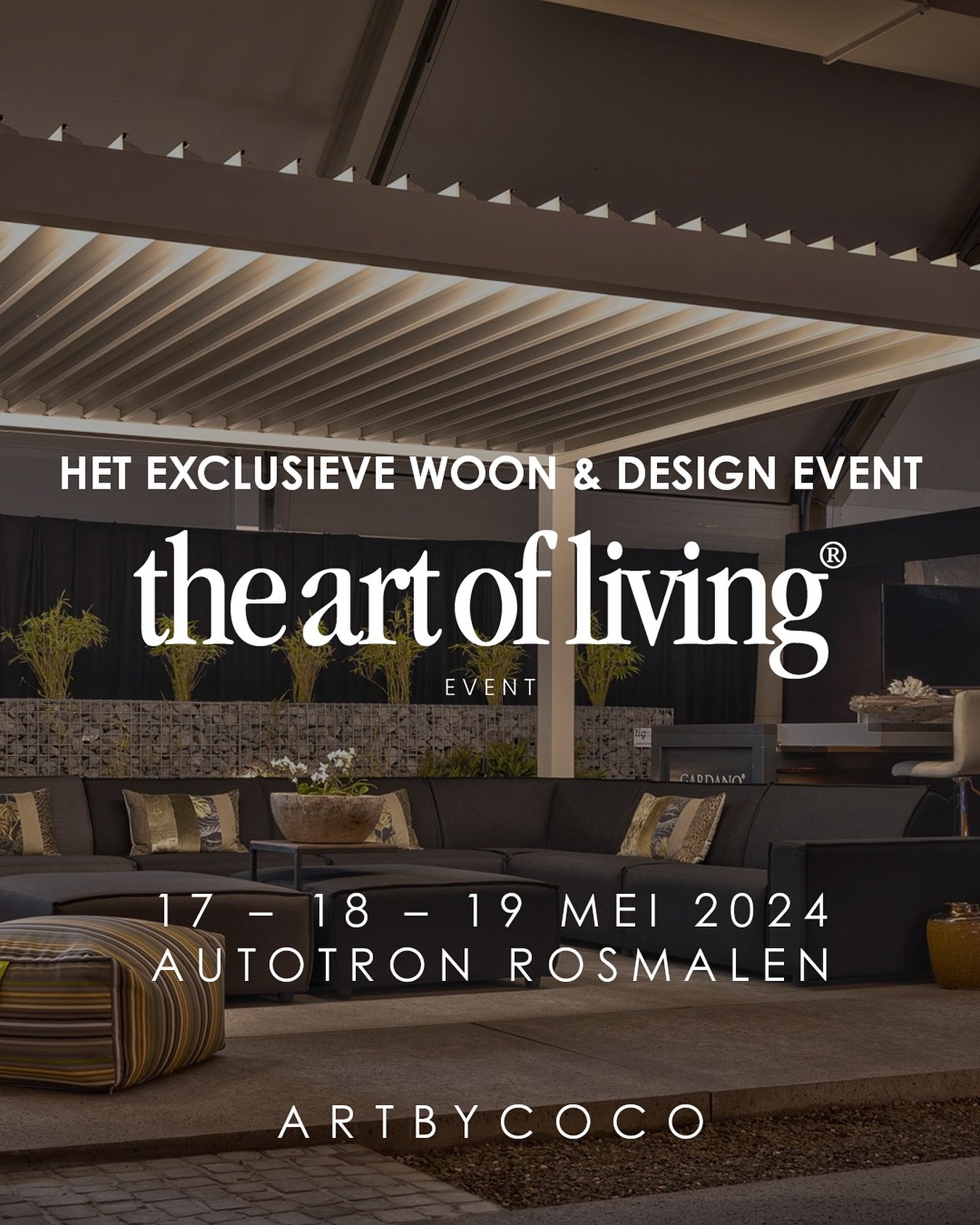 Springtime Art Event Update!

I am thrilled to invite you to the @theartofliving.online event on May 17th, 18th, and 19th: The exclusive Home and Design Event. Dive into a world of interior design, architecture, luxurious gardens, art, and real estat