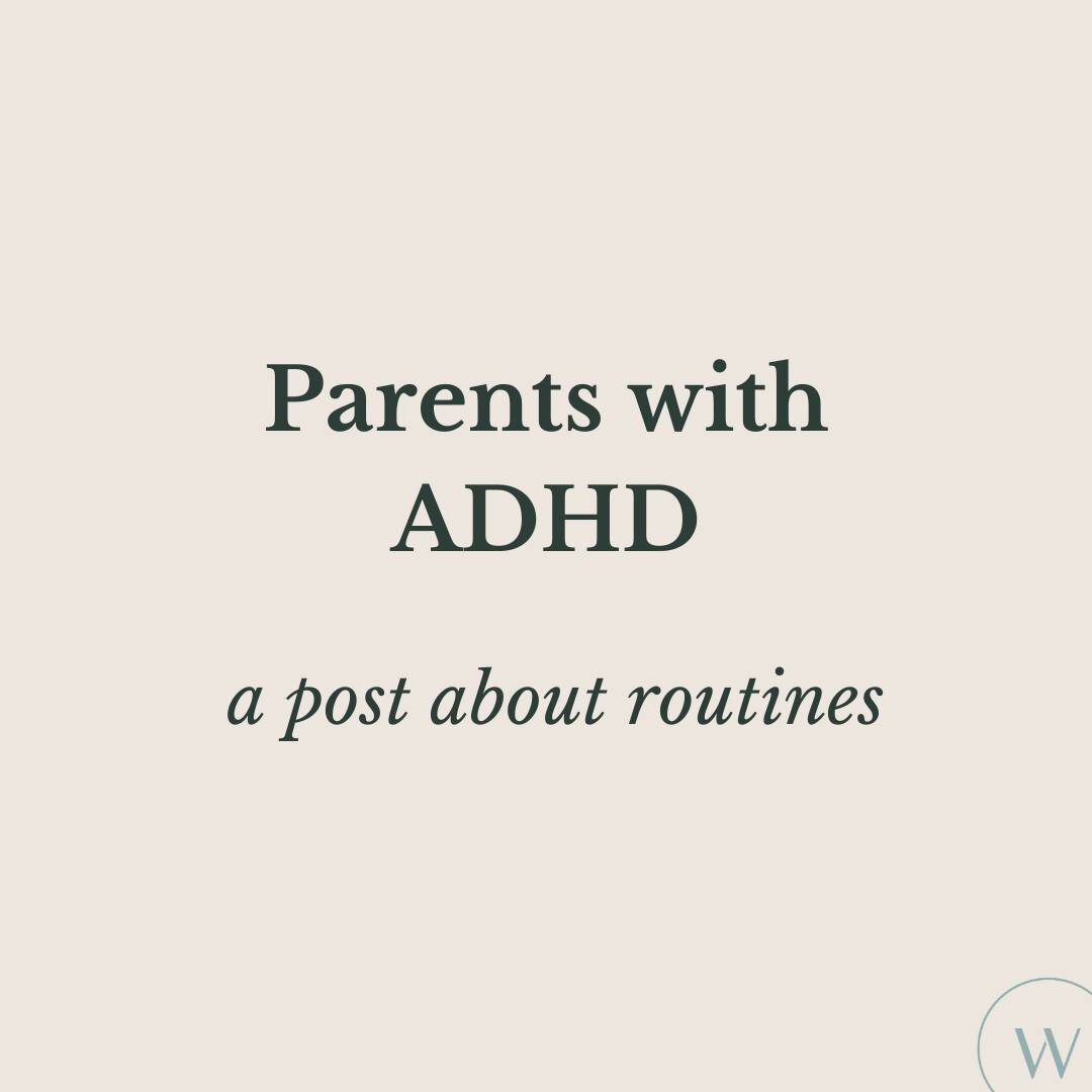Creating routines for children can be a challenge for anyone -- especially for parents who themselves have ADHD. 

We know that routines are essential for providing a sense of stability and predictability at home, which helps children feel secure, be