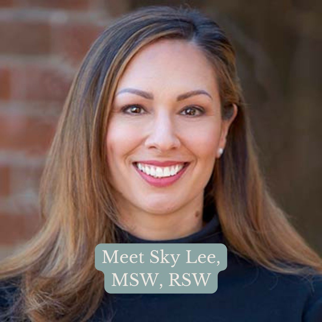 Meet Sky Lee, MSW, RSW. 

Sky is one of our counsellors specializing in anxiety, depression, and family and caregiver support services. 

Sky specializes in:

🔸Caregiver Support
🔸Depression
🔸Elderly Persons Disorders 
🔸Family Support Services
🔸L