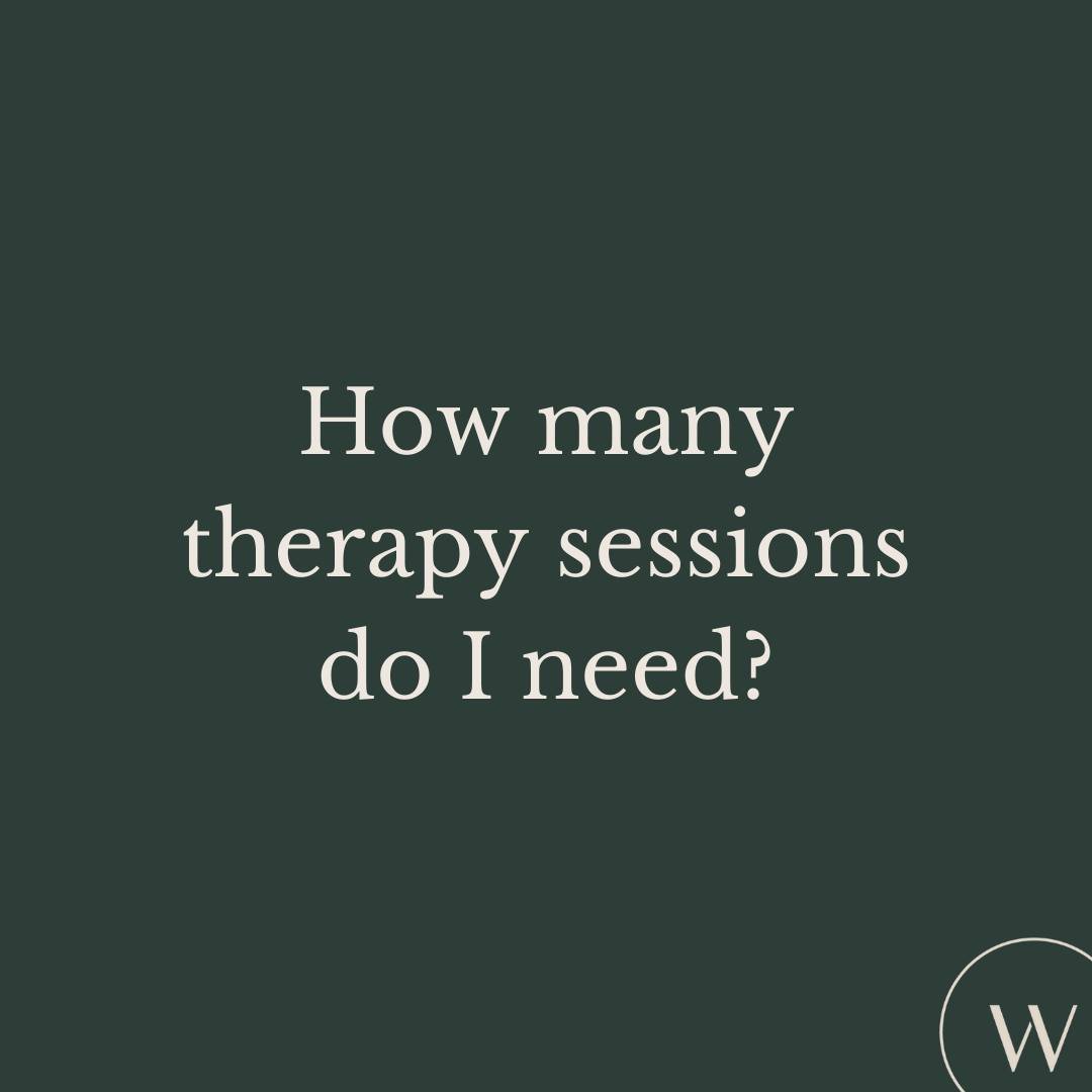 Therapy is not a pill you can swallow and instantly get better. That being said, even one session of therapy can be extremely helpful. Most of our clients fall into the medium and long-term categories, but there is nothing wrong with doing a single s
