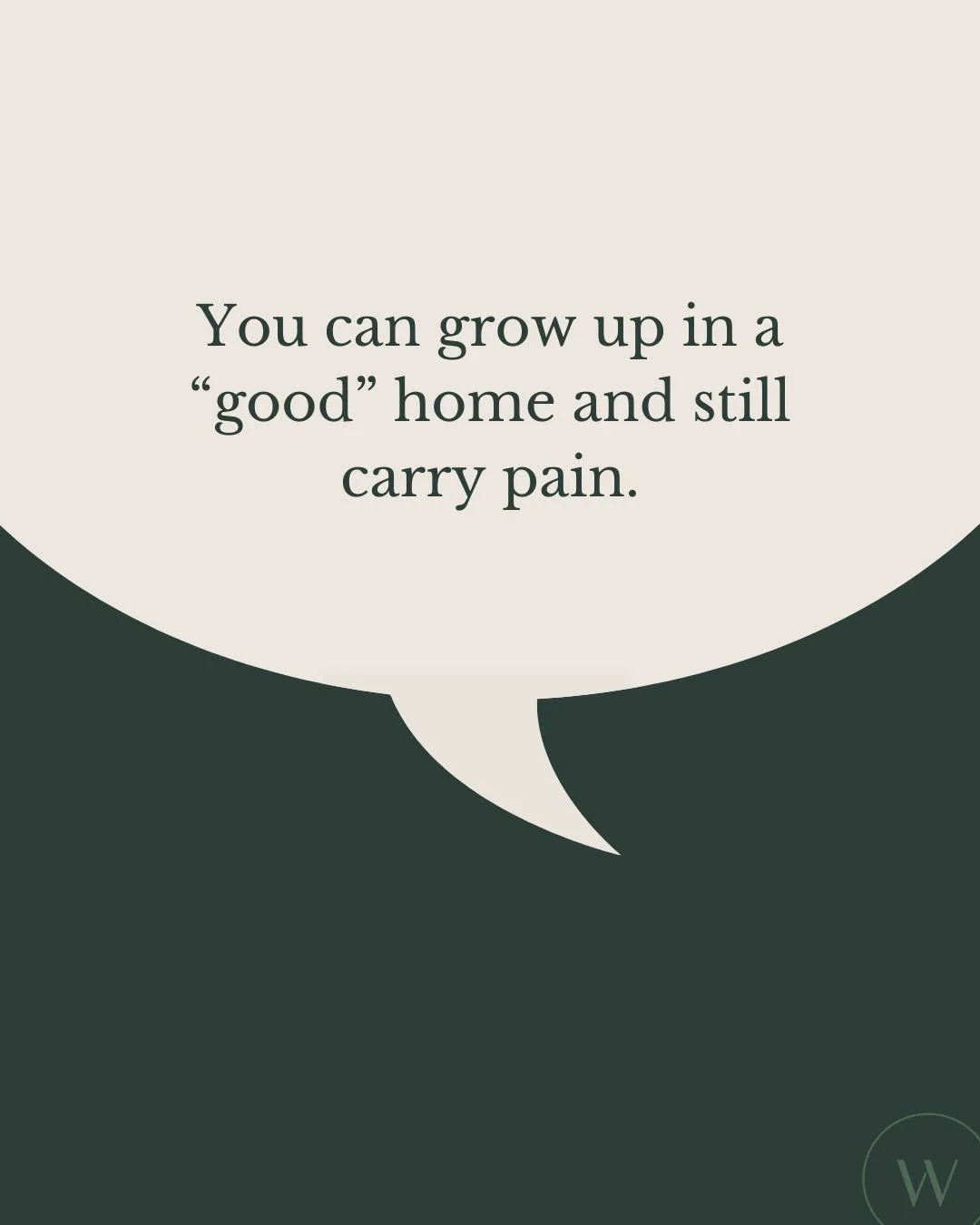 Maybe nothing obvious went wrong. Maybe your childhood looked fine -- loving, stable, even privileged.

And still, you carry something. Heaviness, self-doubt, or sensitivity you can&rsquo;t quite explain. Like there&rsquo;s a story underneath your st