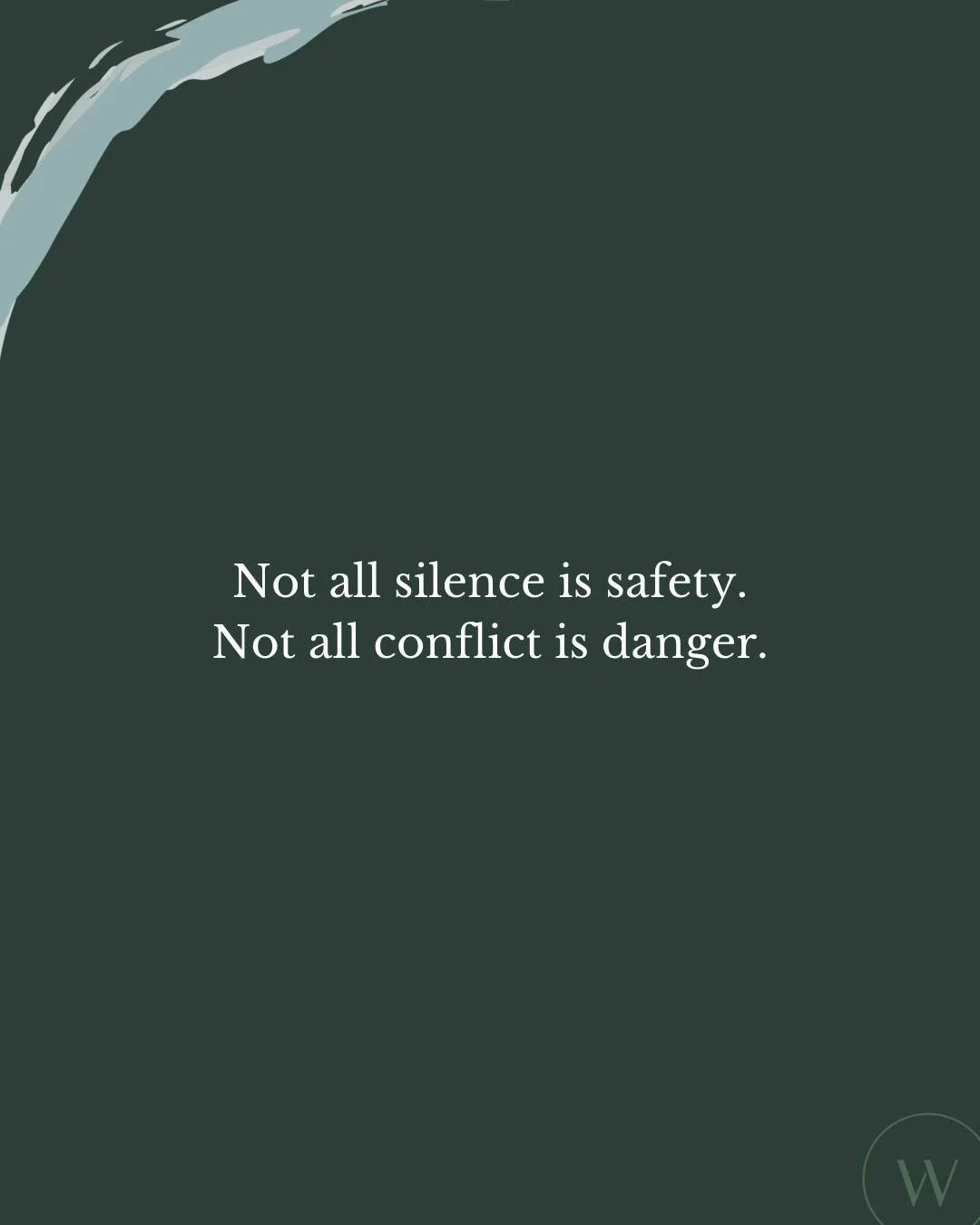 If conflict always came with fear, yelling, or emotional withdrawal, any tension now might still feel like threat.

But conflict can also mean honesty, growth, and a chance to repair. Therapy can help you learn the difference and respond from the pre