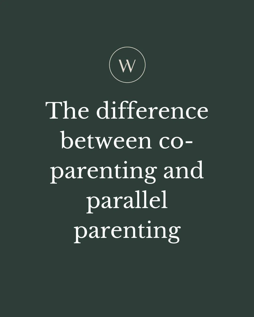 When conflict runs high, co-parenting can feel overwhelming and impossible.

Parallel parenting offers an alternative by limiting contact between parents while protecting each parent&rsquo;s relationship with the child.

With clear boundaries and gui