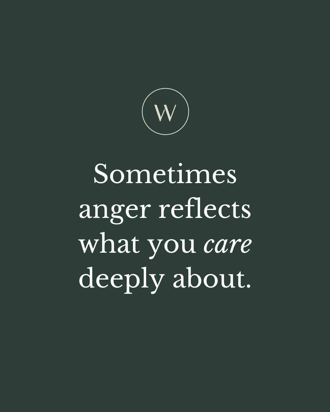 When people experience injustice or broken expectations, anger can emerge as a protective response. It often highlights what feels important or meaningful.

Exploring anger with curiosity instead of shame can lead to stronger communication and cleare
