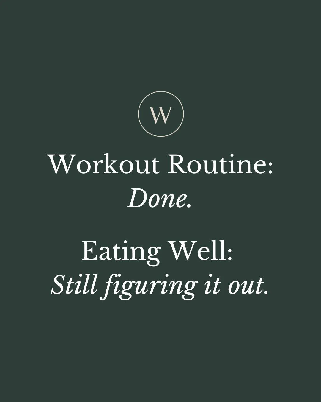 Isn't it funny that working out and eating have the same motivation, but one habit is clearly so much harder than the other?

In our newest article, Watermark Counsellor Mark Holland shares that it's not a motivation problem. It's a structural issue.