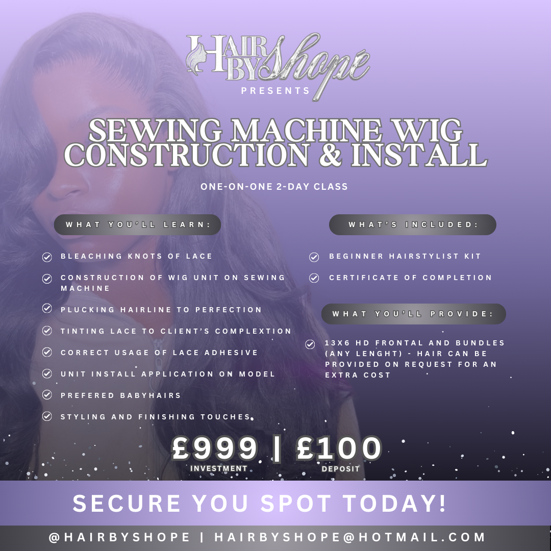 2-DAY ONE-TO-ONE: Sewing Machine Making, Customise and Install Class