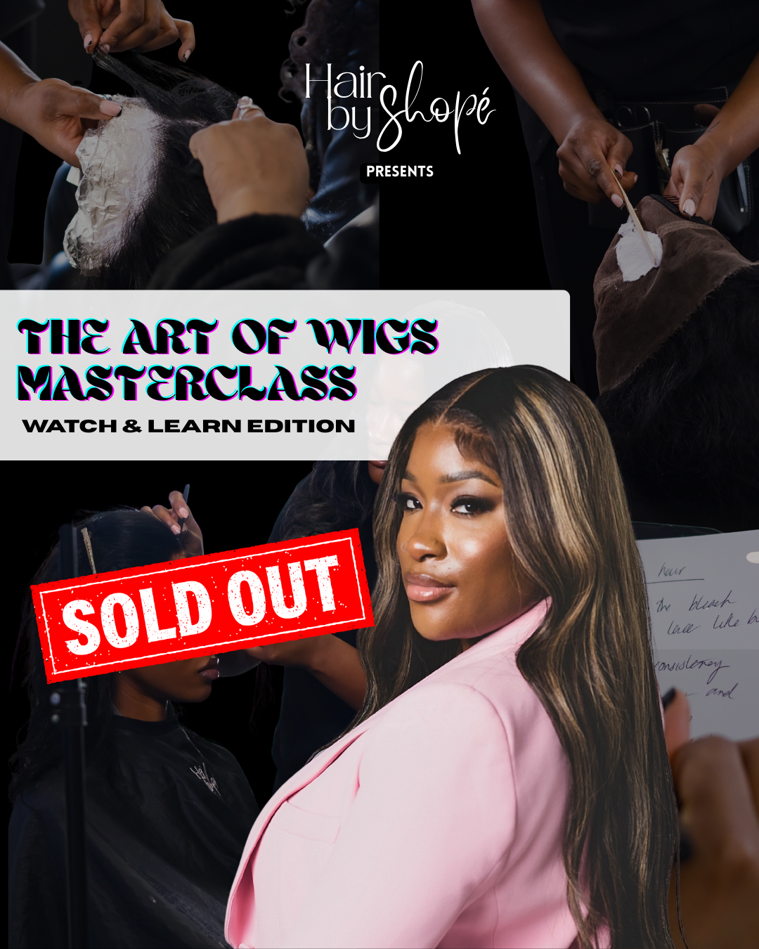 Hairbyshope “Watch and learn” UK Masterclass - 07/03/26 - 14/03/26