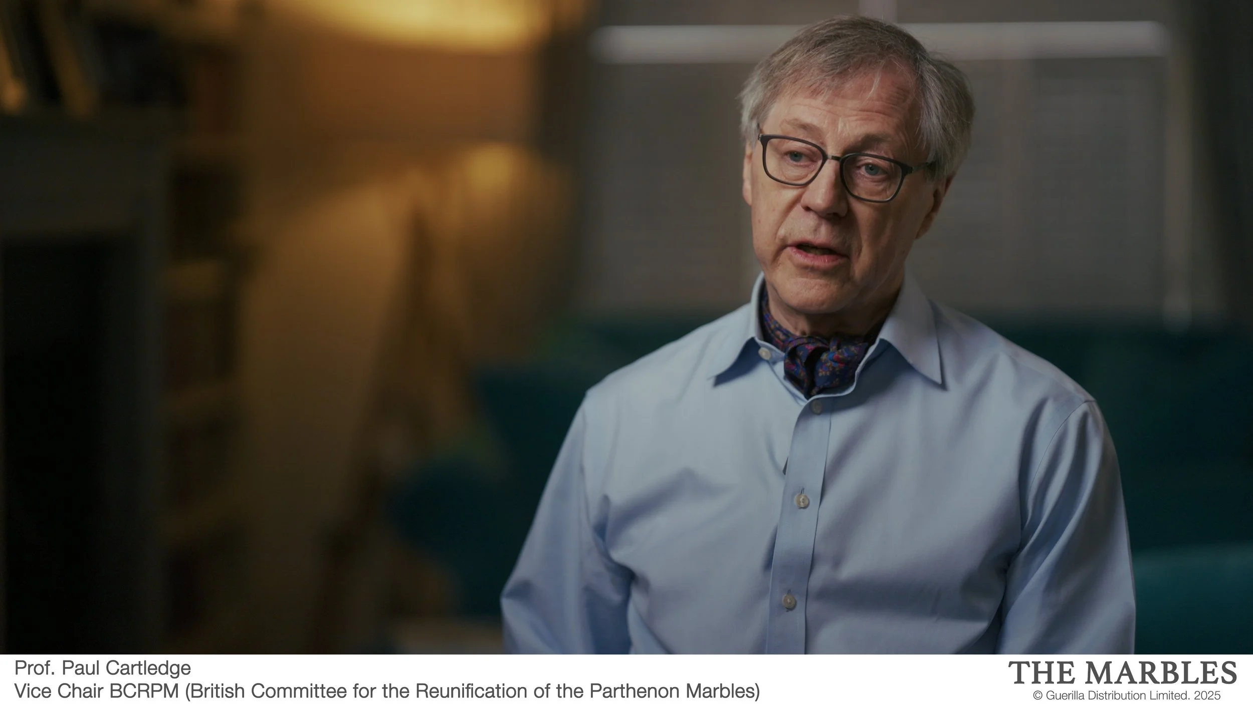 0003 Prof. Paul Cartledge, Vice Chair BCRPM (British Committee for the Reunification of the Parthenon Marbles).jpg
