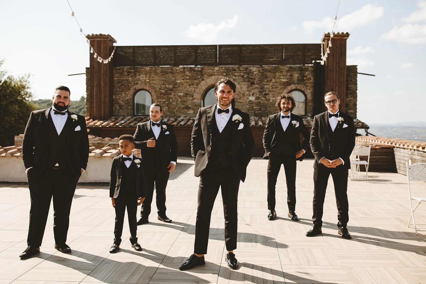 Just cuteness!

No need of any caption here.
It speaks for itself! Throw lots of hearts to this one!

Photo @moko_photography 
Venue @castellodirosciano 

#groomsmen #groomsmenstyle #weddingboys