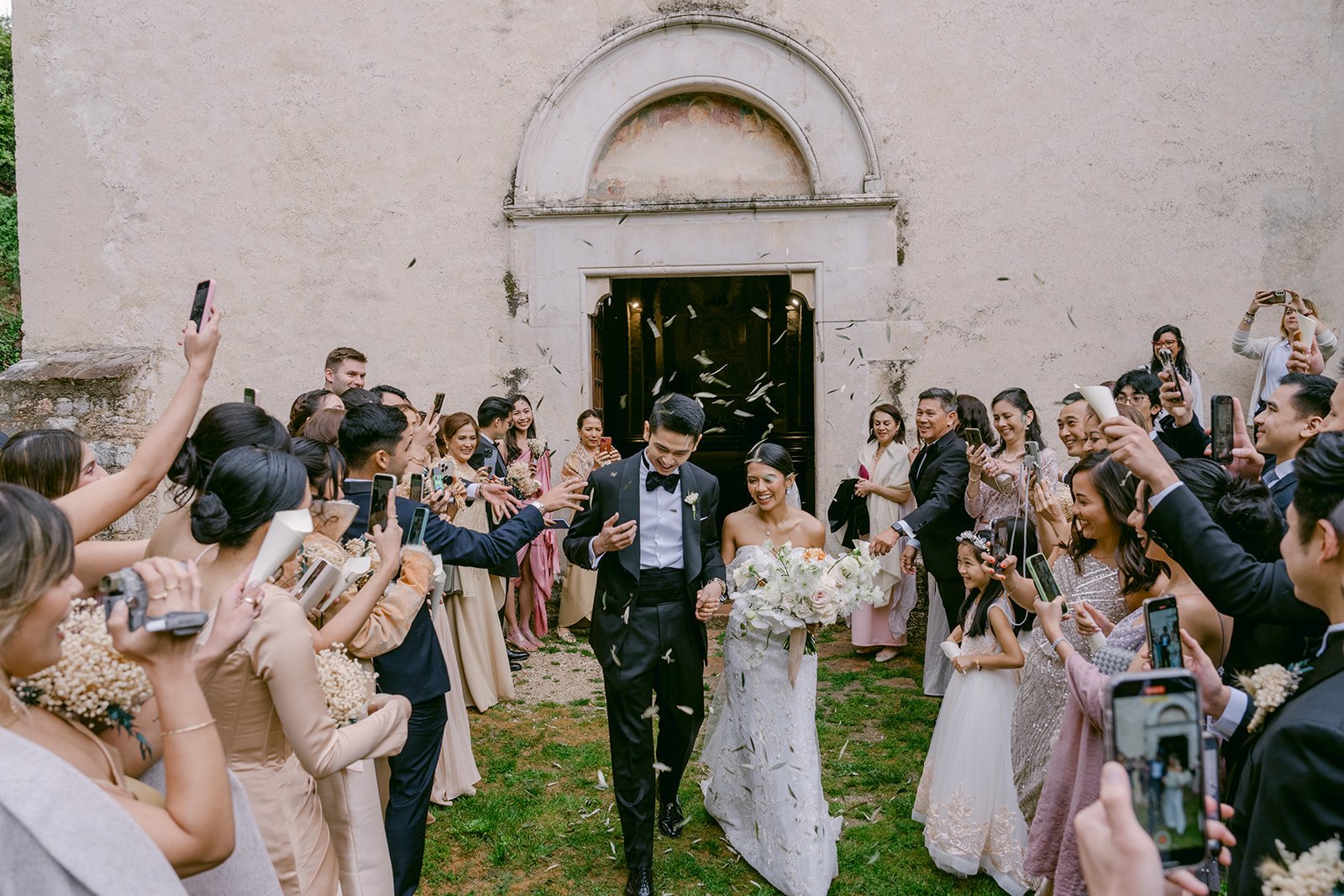 Filipino wedding in Umbria, Italy