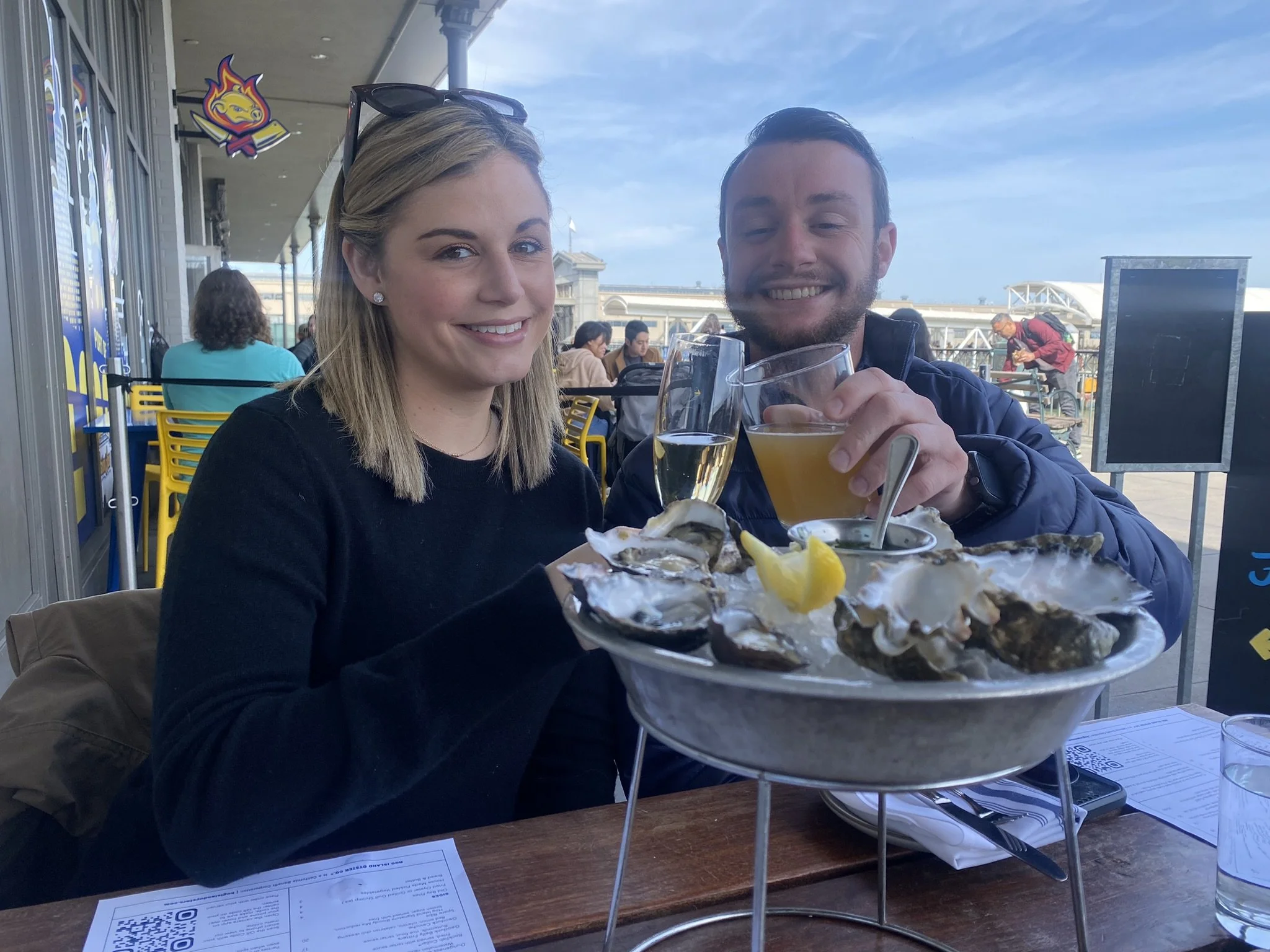 Oysters + Champagne