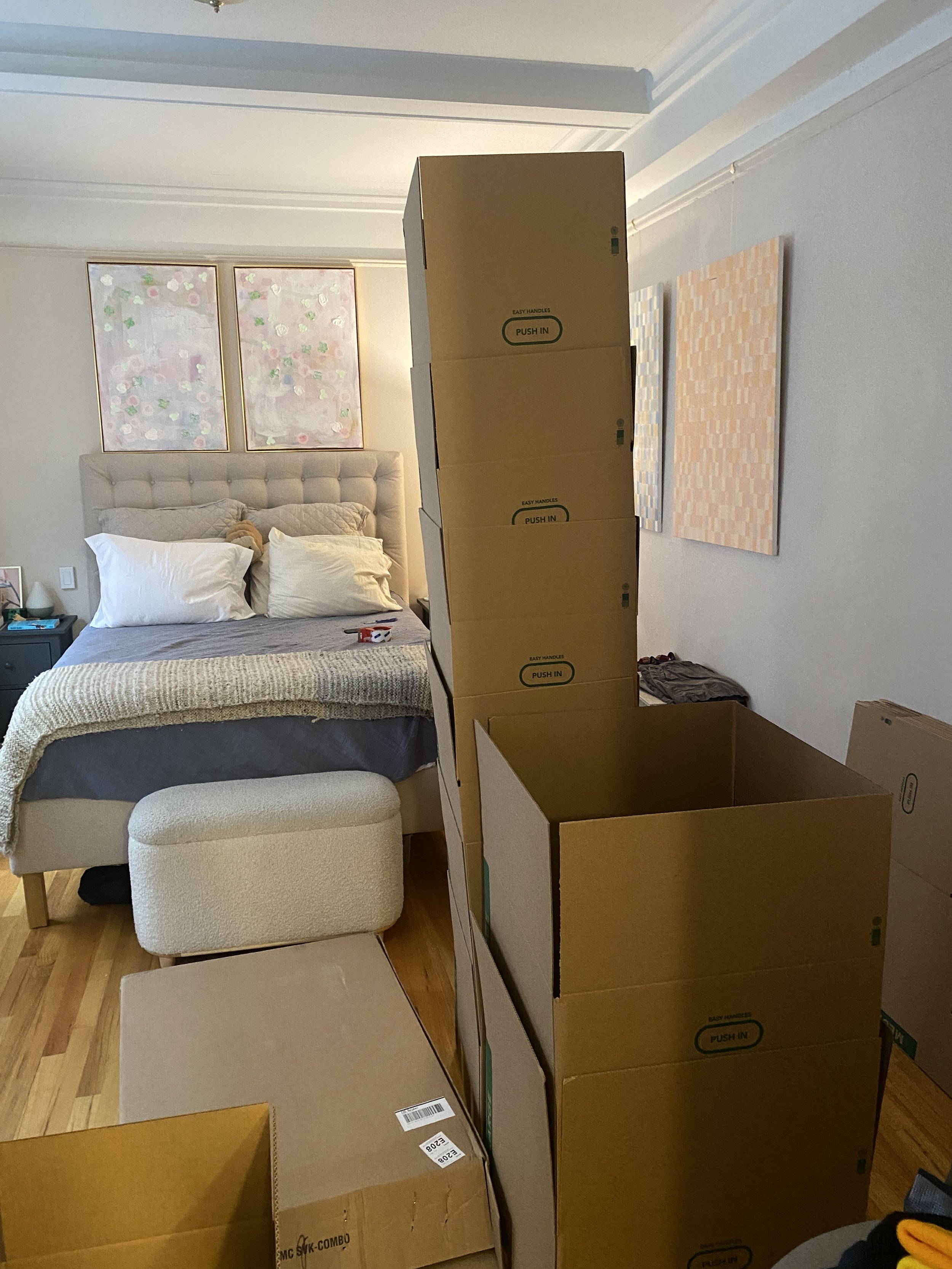 Living with Boxes in NYC