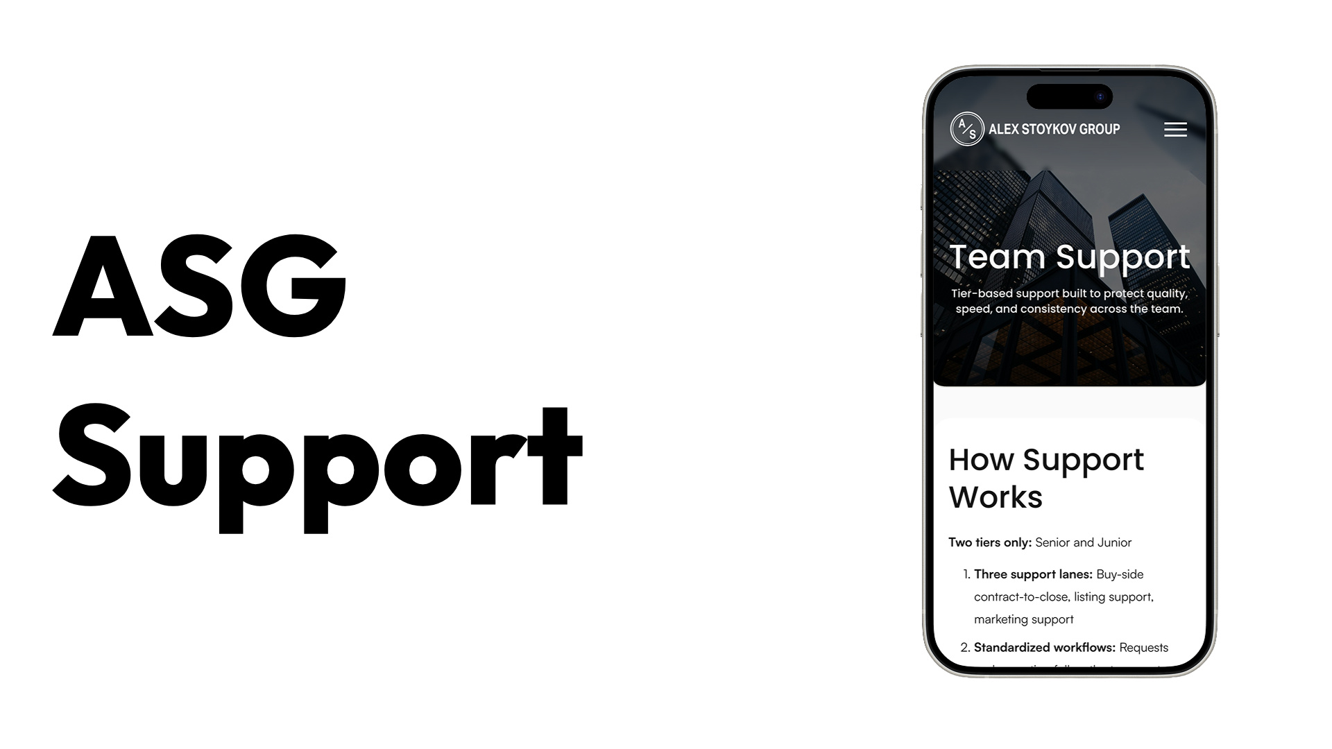 Alex Stoykov Group Support