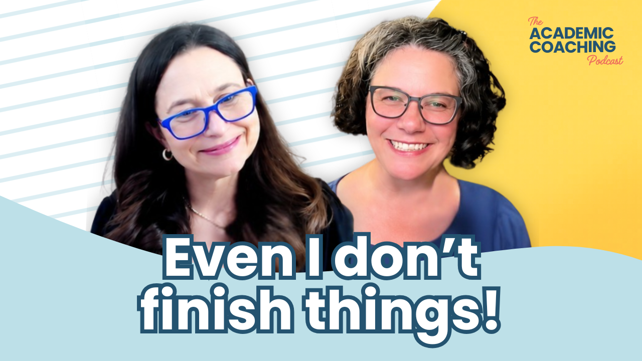 Executive Function Isn't Just Starting — It's Finishing, Too