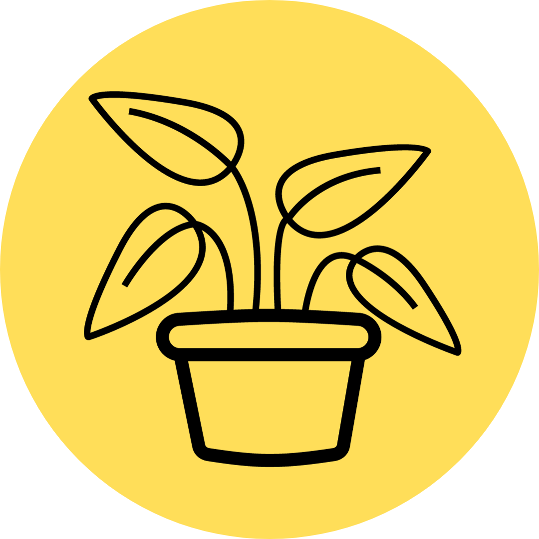 Potted plant icon