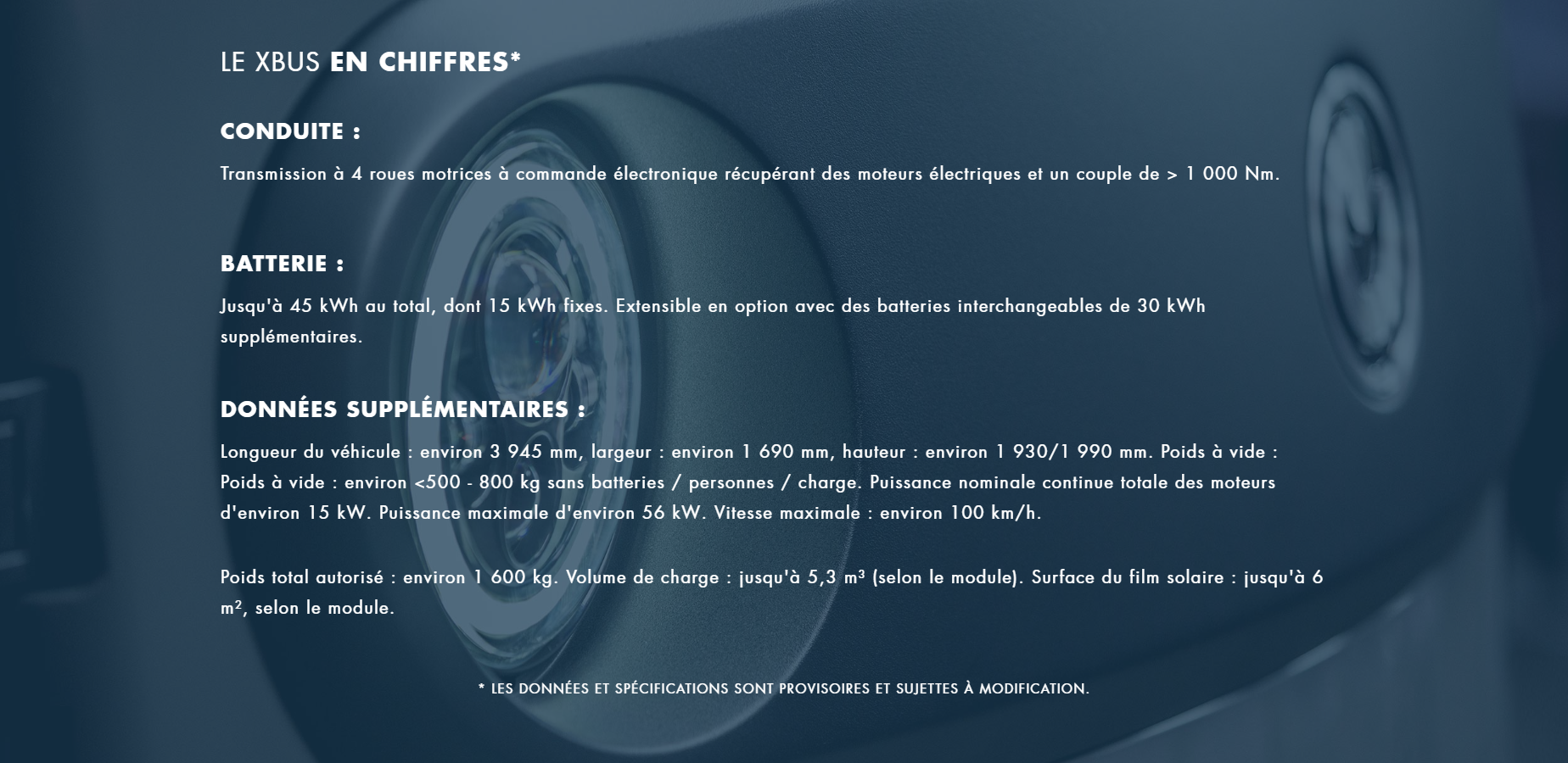Le xbus en chiffres
