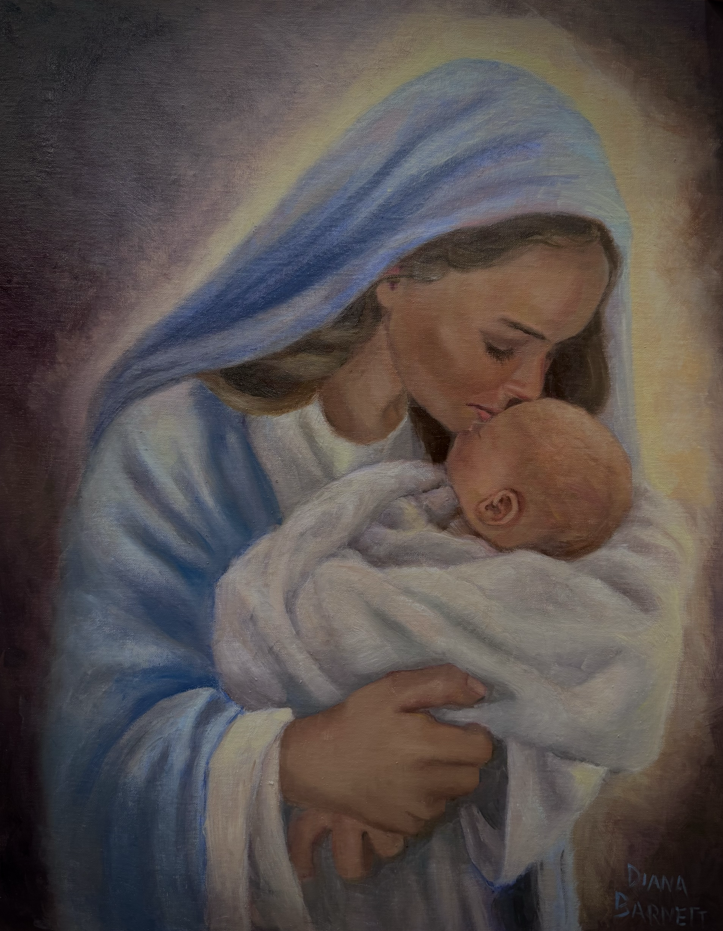 Mary and Jesus
16x20 oil on linen 
Not Available 