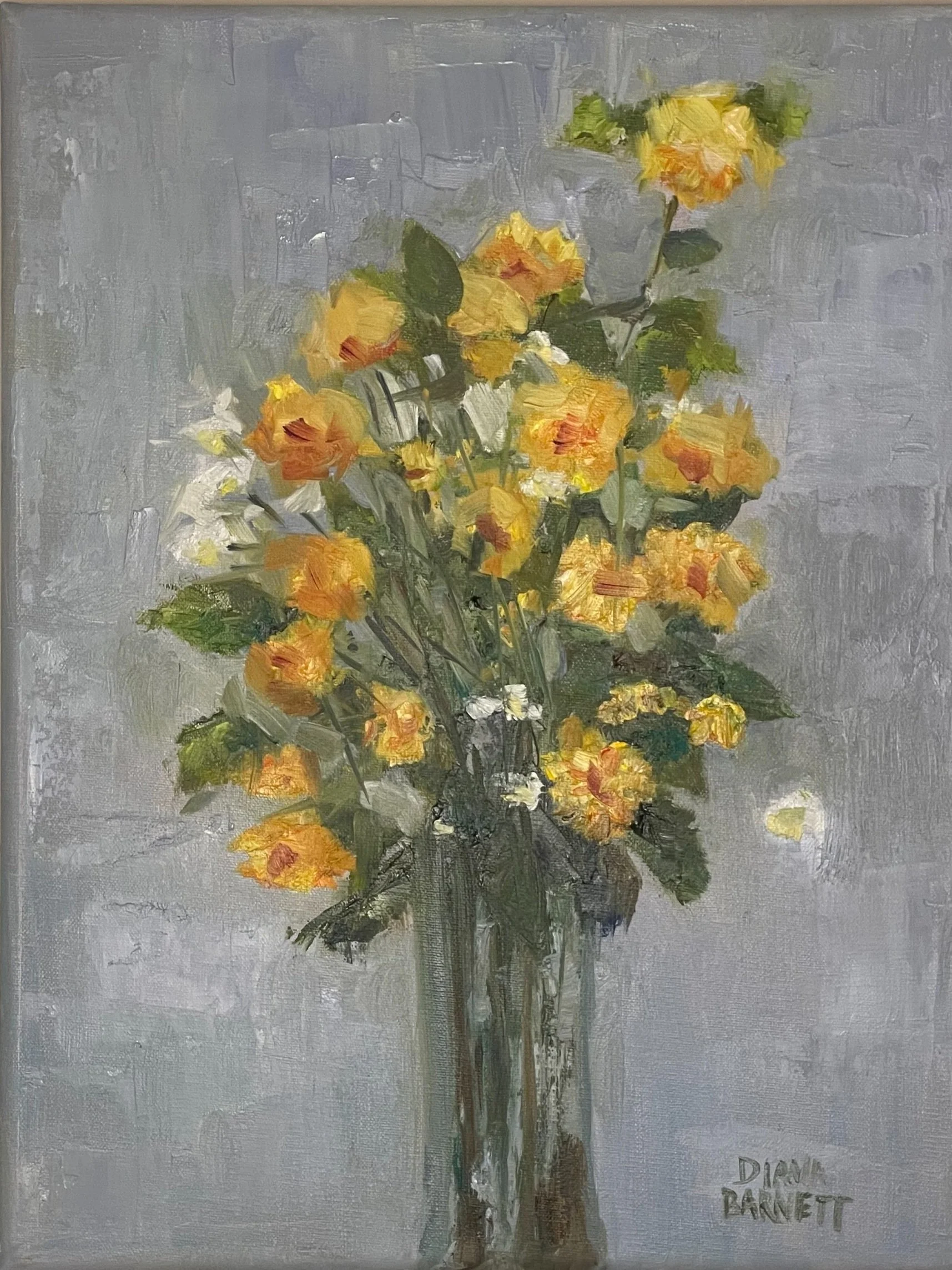 Yellow Double Flowering Kerria
11x14 oil on canvas $325

