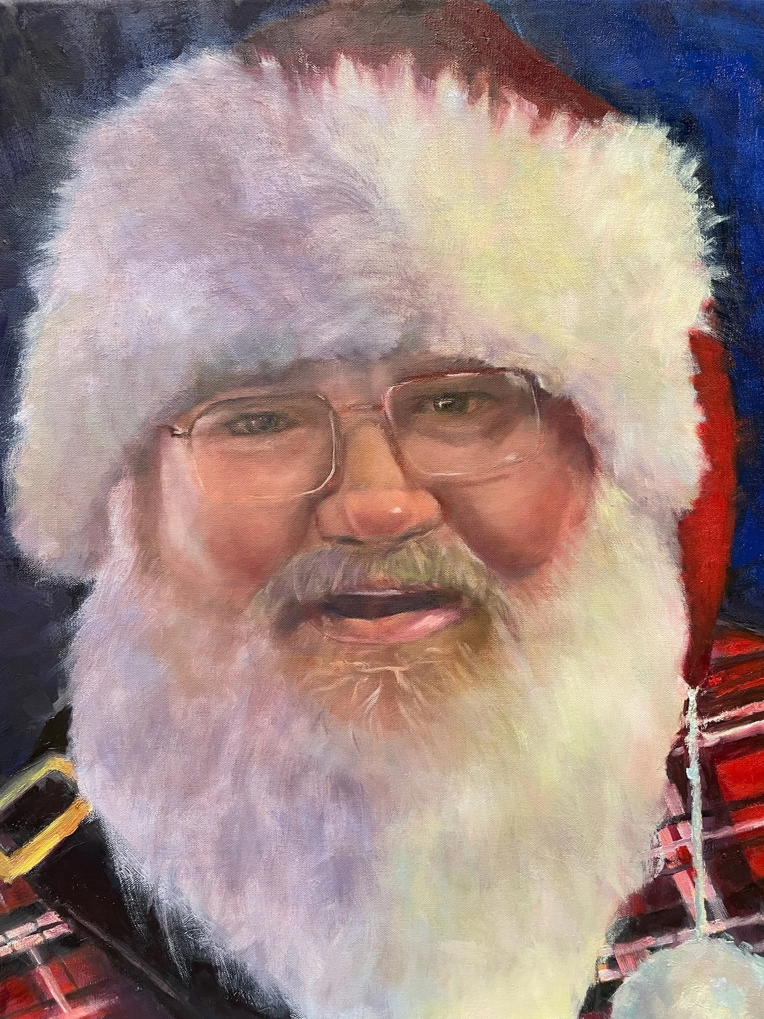 Santa Claus 16x20 oil on linen 