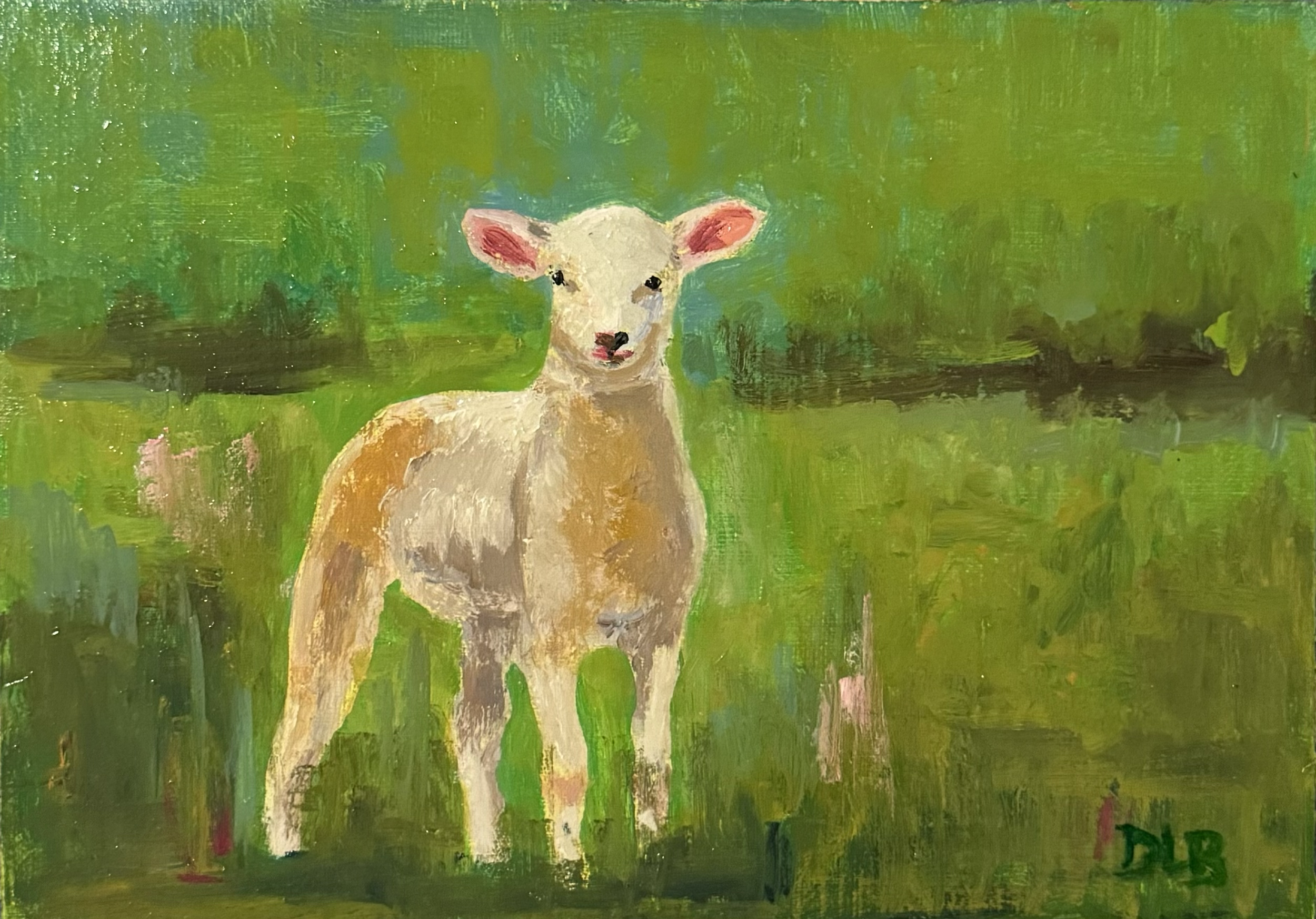 Spring Lamb
5x7 oil on linen
$90