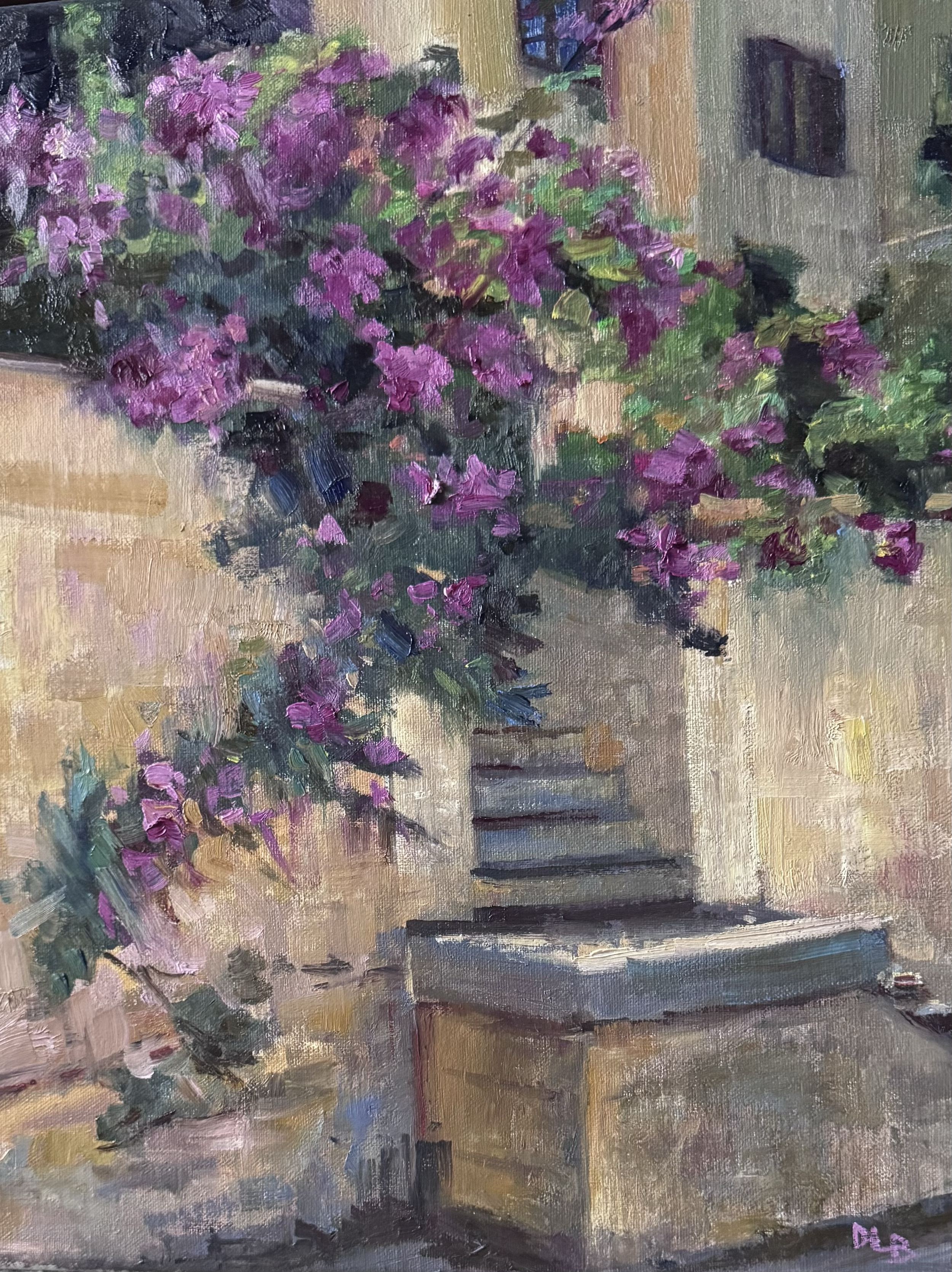 Front Porch in Greece
11 x14 oil on linen
$385