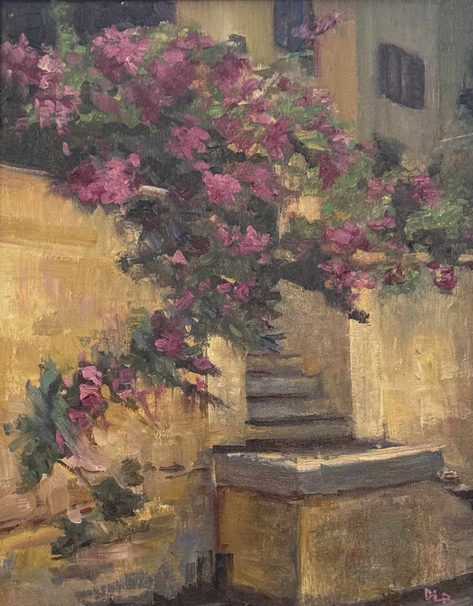 Flowers in Italy 
11 x 14 on linen 
$417.00