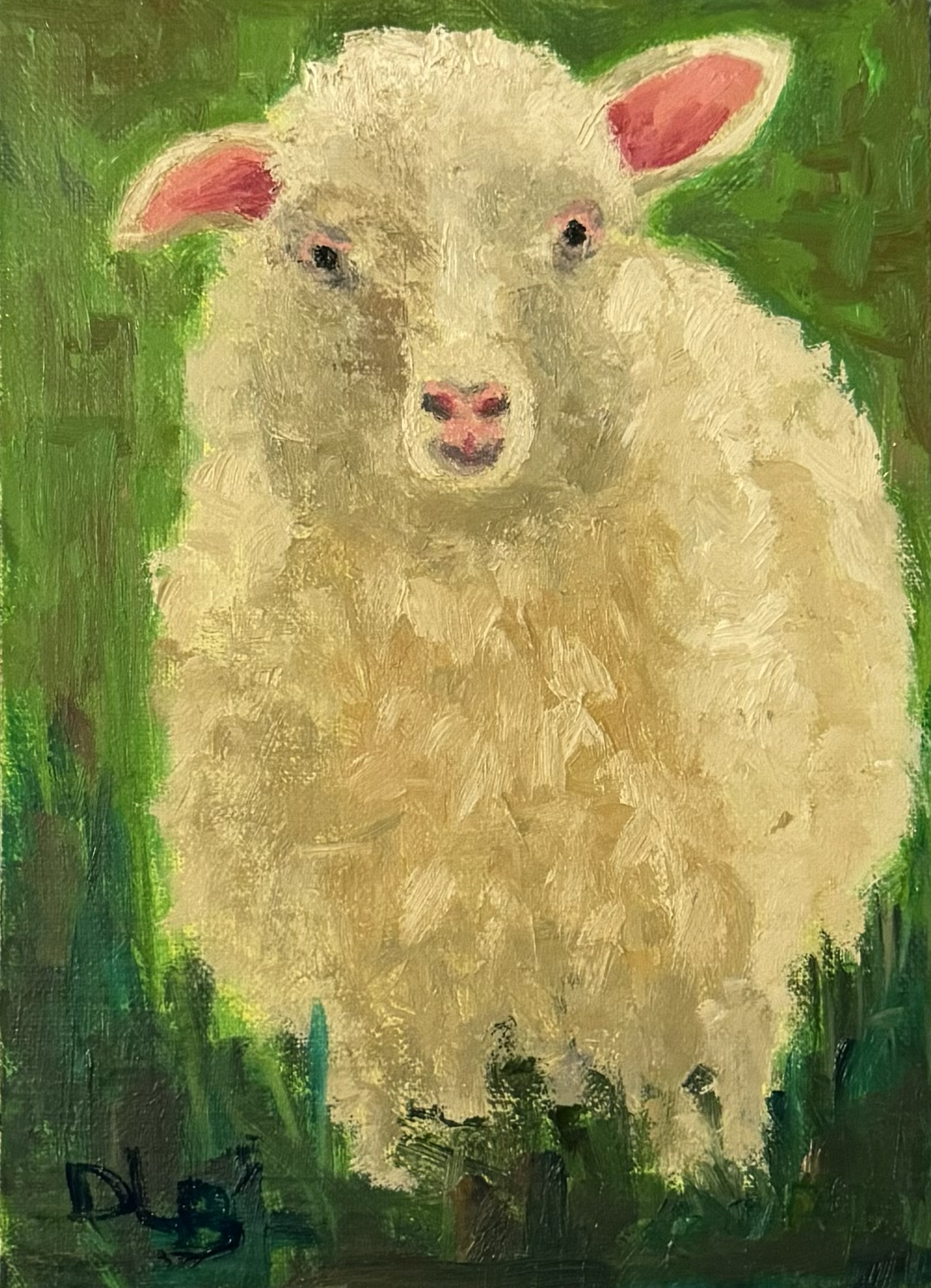 Sheep
5x7 oil on linen
$90